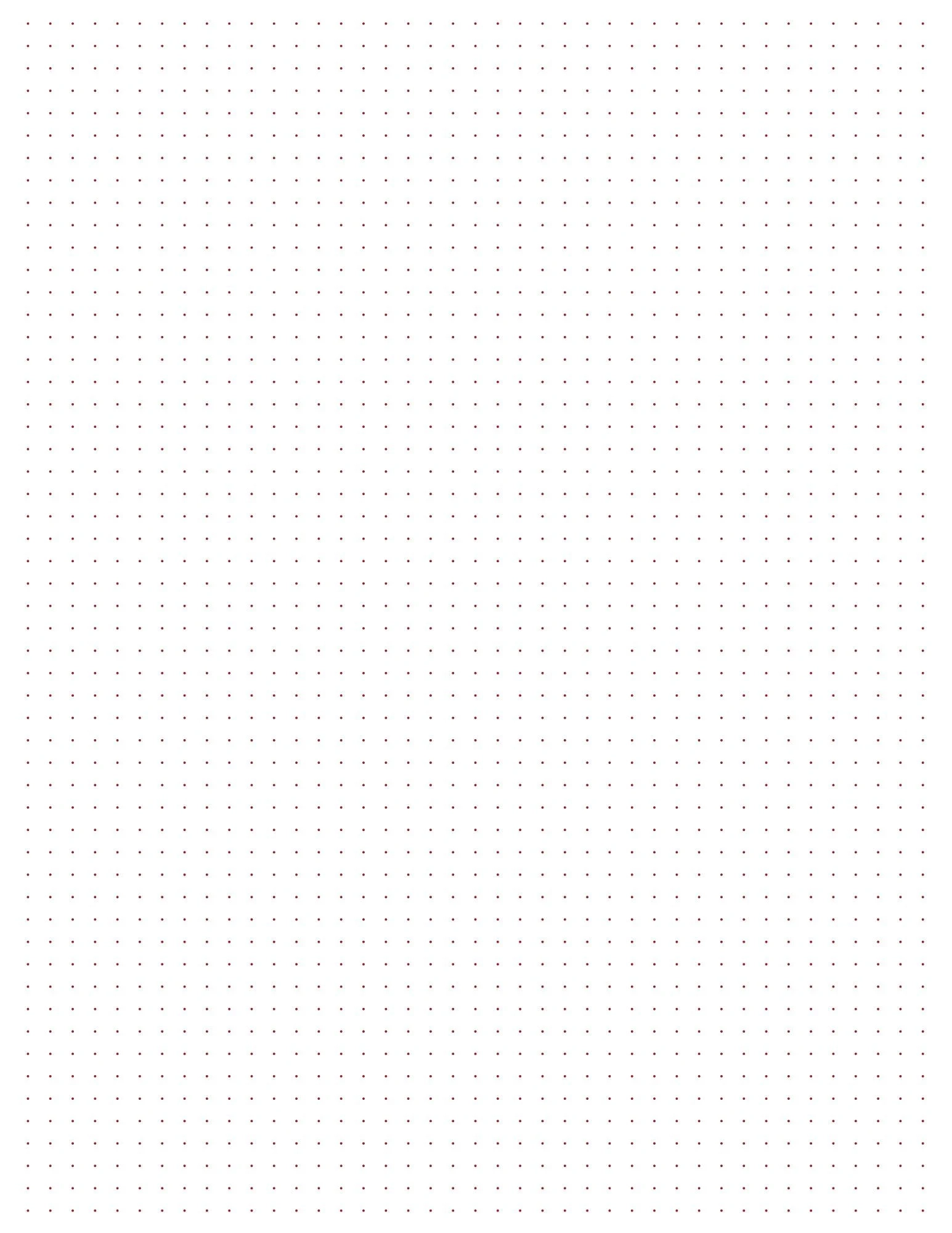Dotted Grid Paper 10 Pages digital Printable Etsy UK