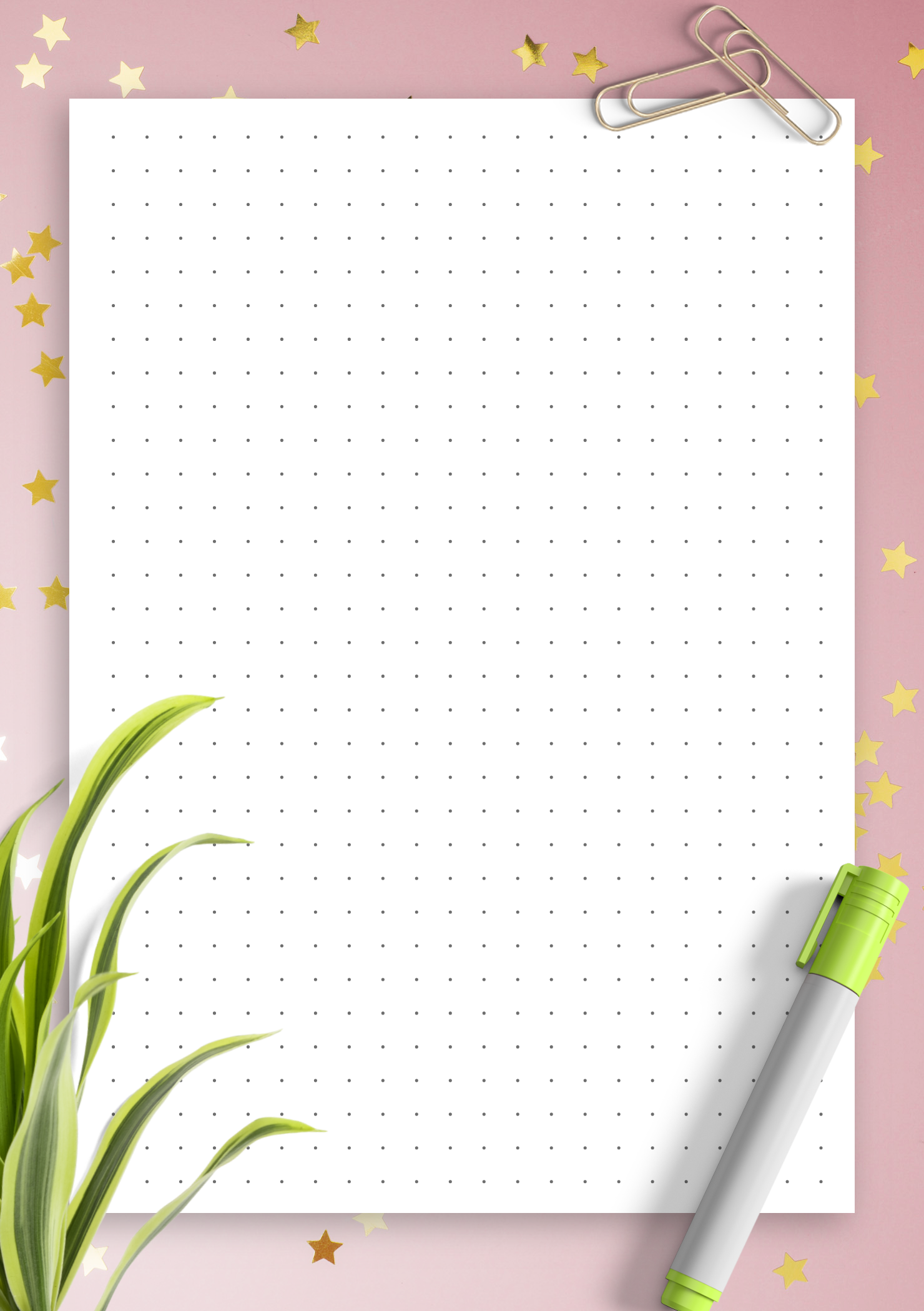 Printable Dot Paper Pdf