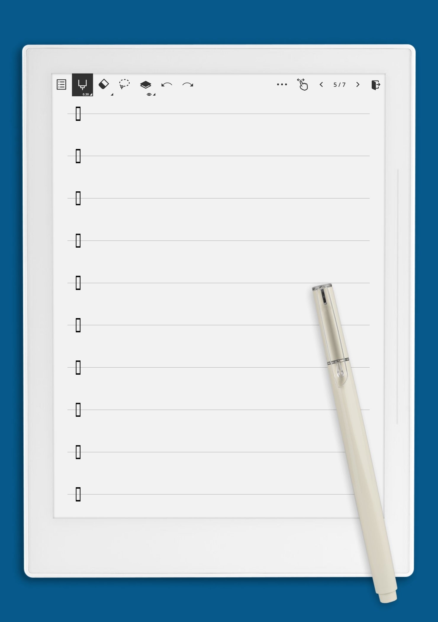 Download Printable Single Line Percussion Staff Unpitched Rhythm 