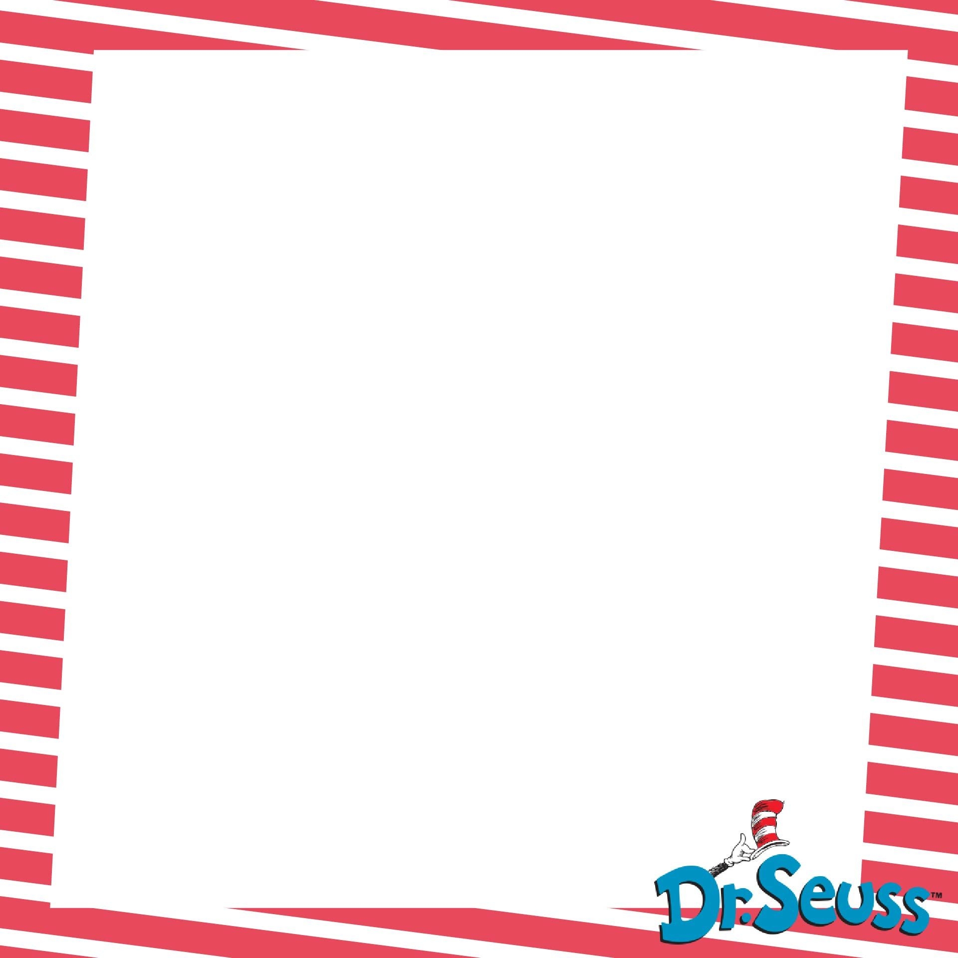 Dr Seuss Border 10 Free PDF Printables Printablee