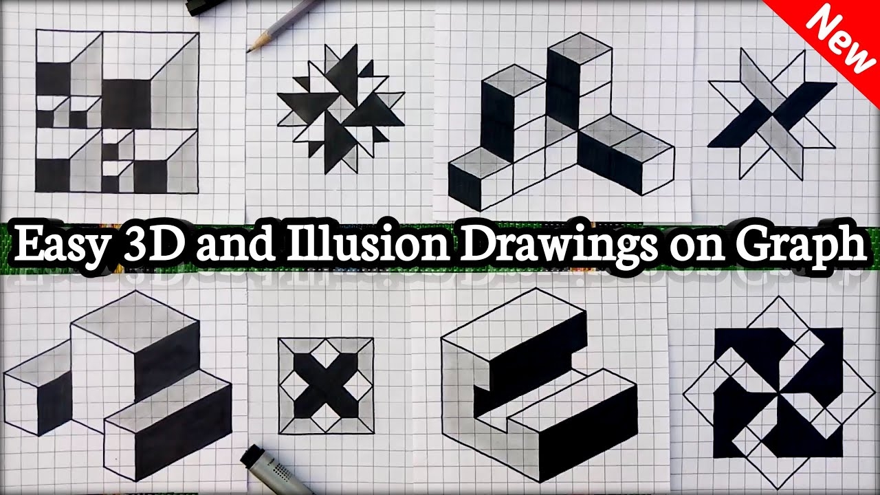 Step By Step Graph Paper Art