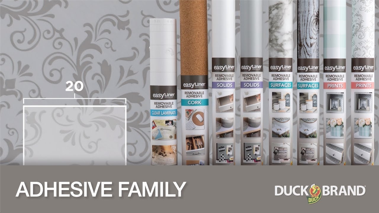 EasyLiner Adhesive Laminate Clear 12 In Duck Brand