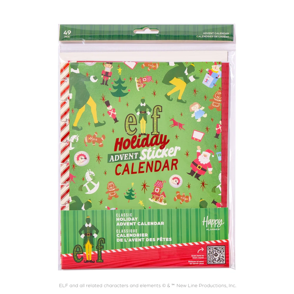 Elf Classic Sticker Advent Calendar