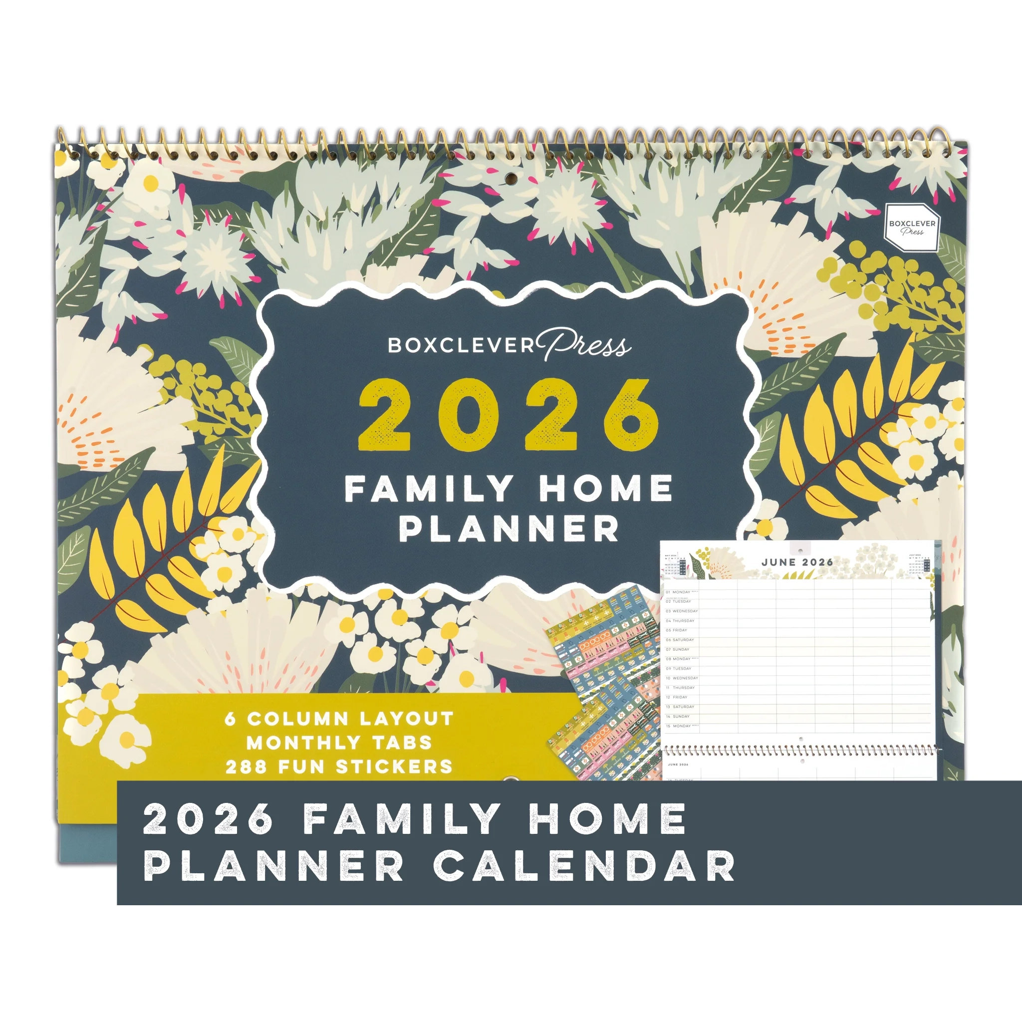 Family Home Planner Family Organiser 2025 Boxclever Press