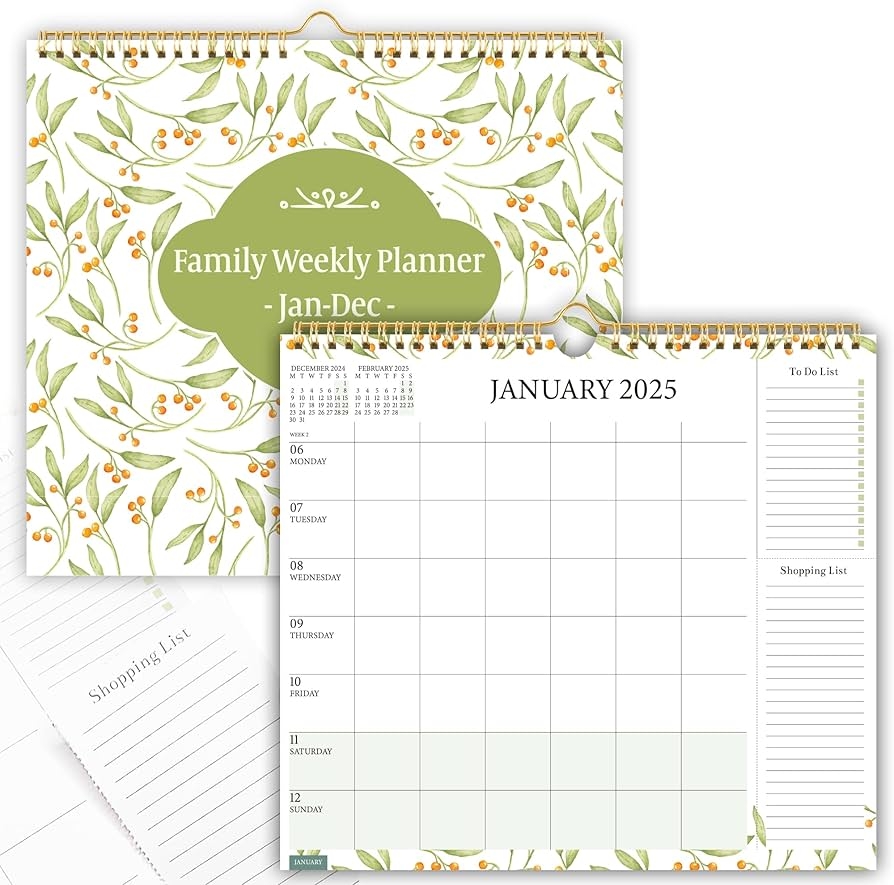 Family Wall Planner Amazon de Stationery amp Office Supplies