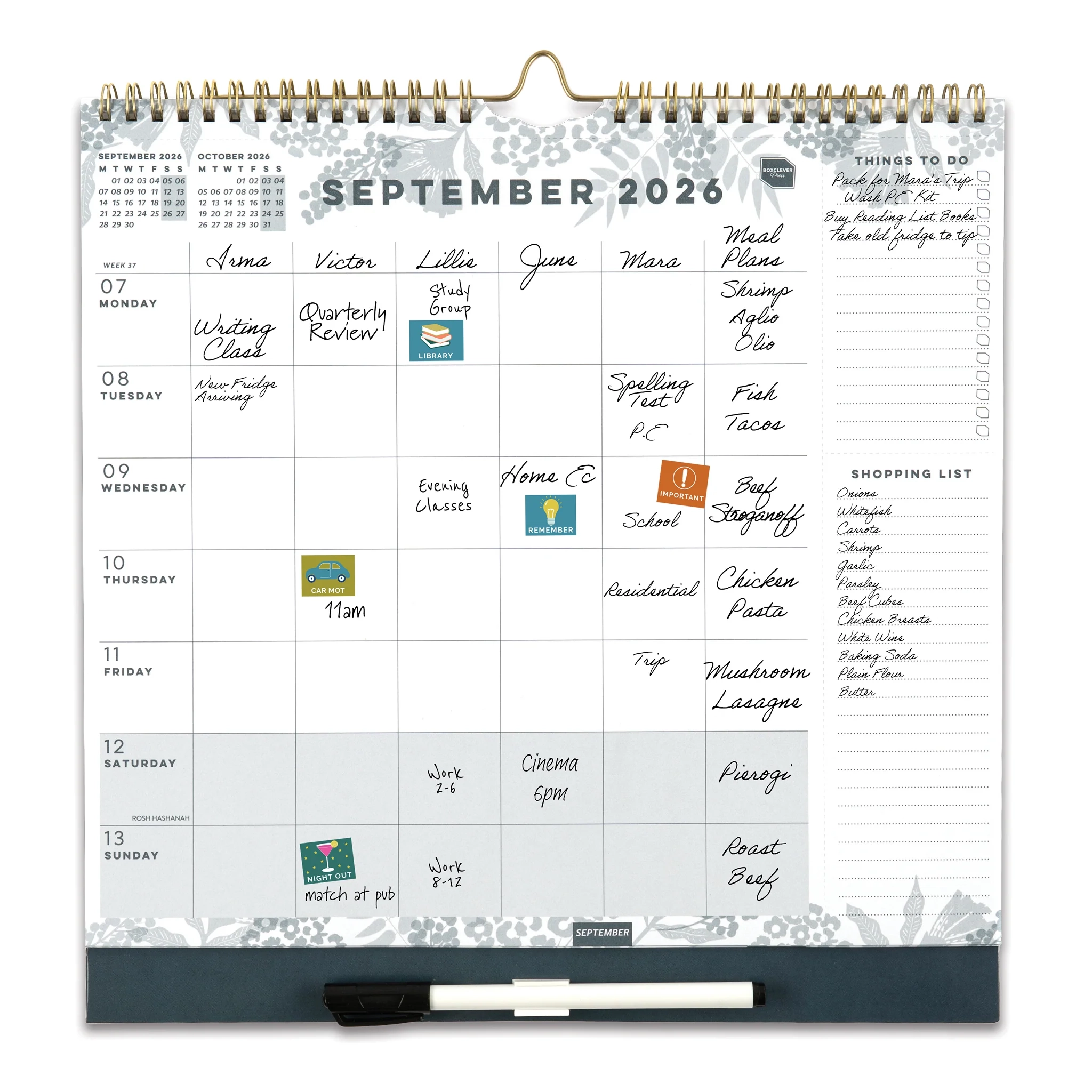 Photo Calendar Family Planner
