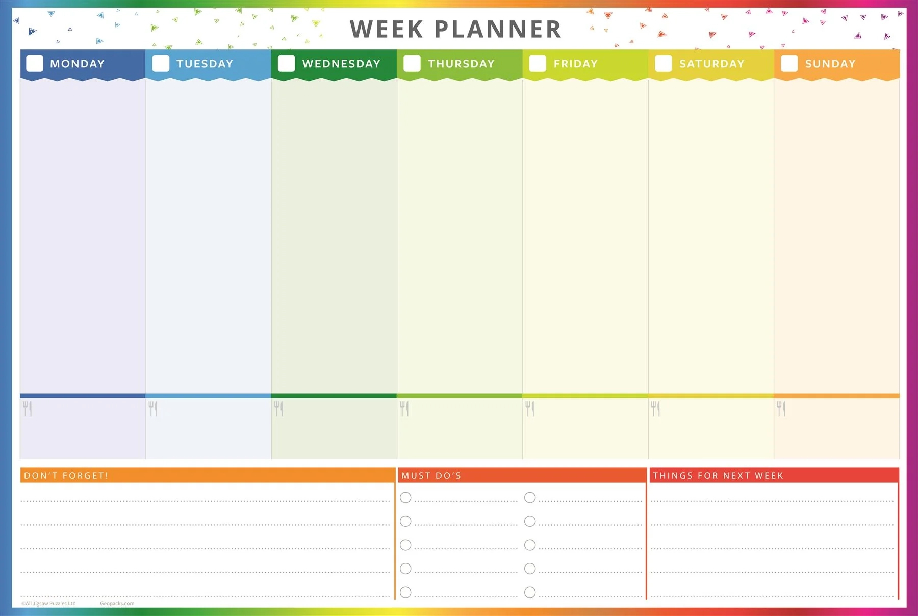 Calendar Weekly Planner