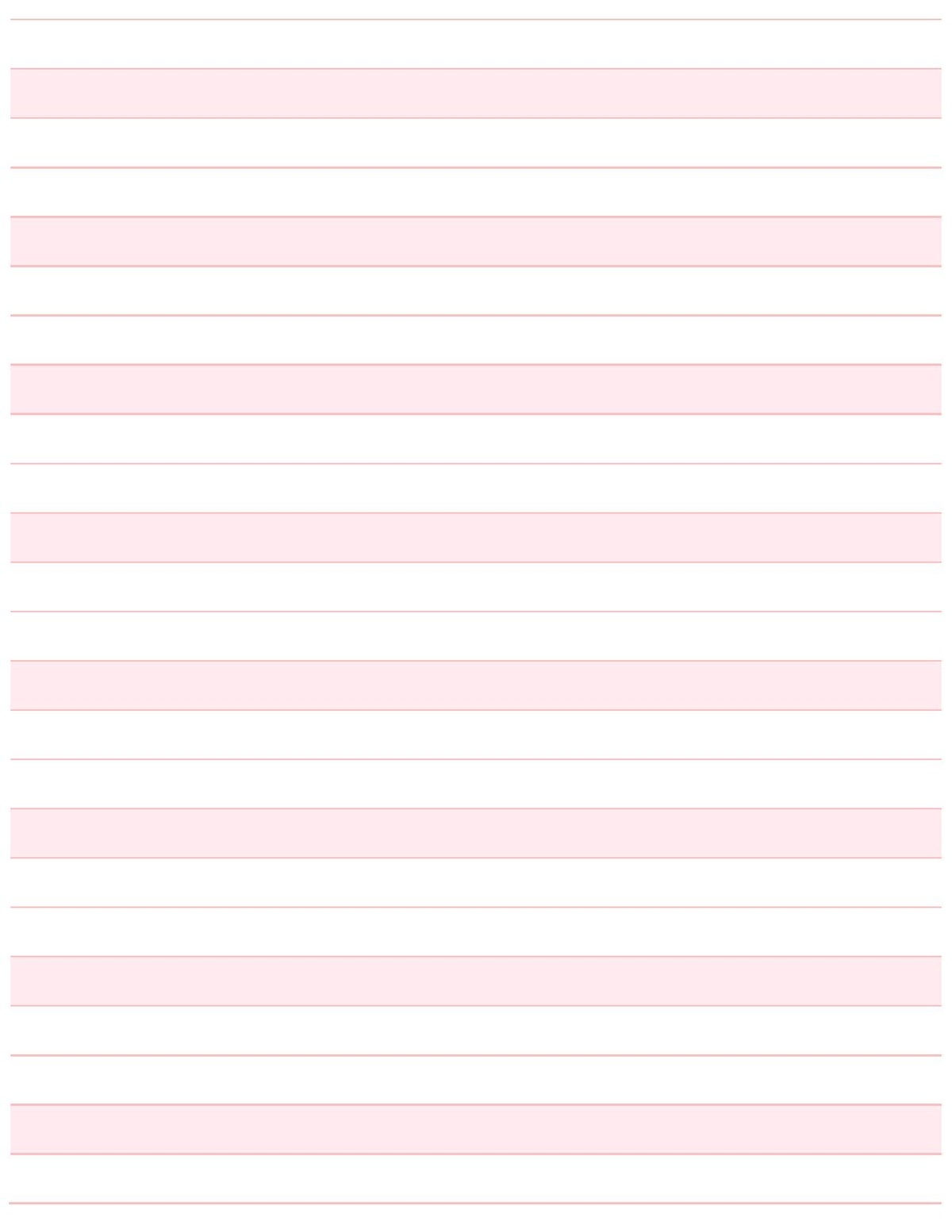 Paper With Lines For Writing Pdf