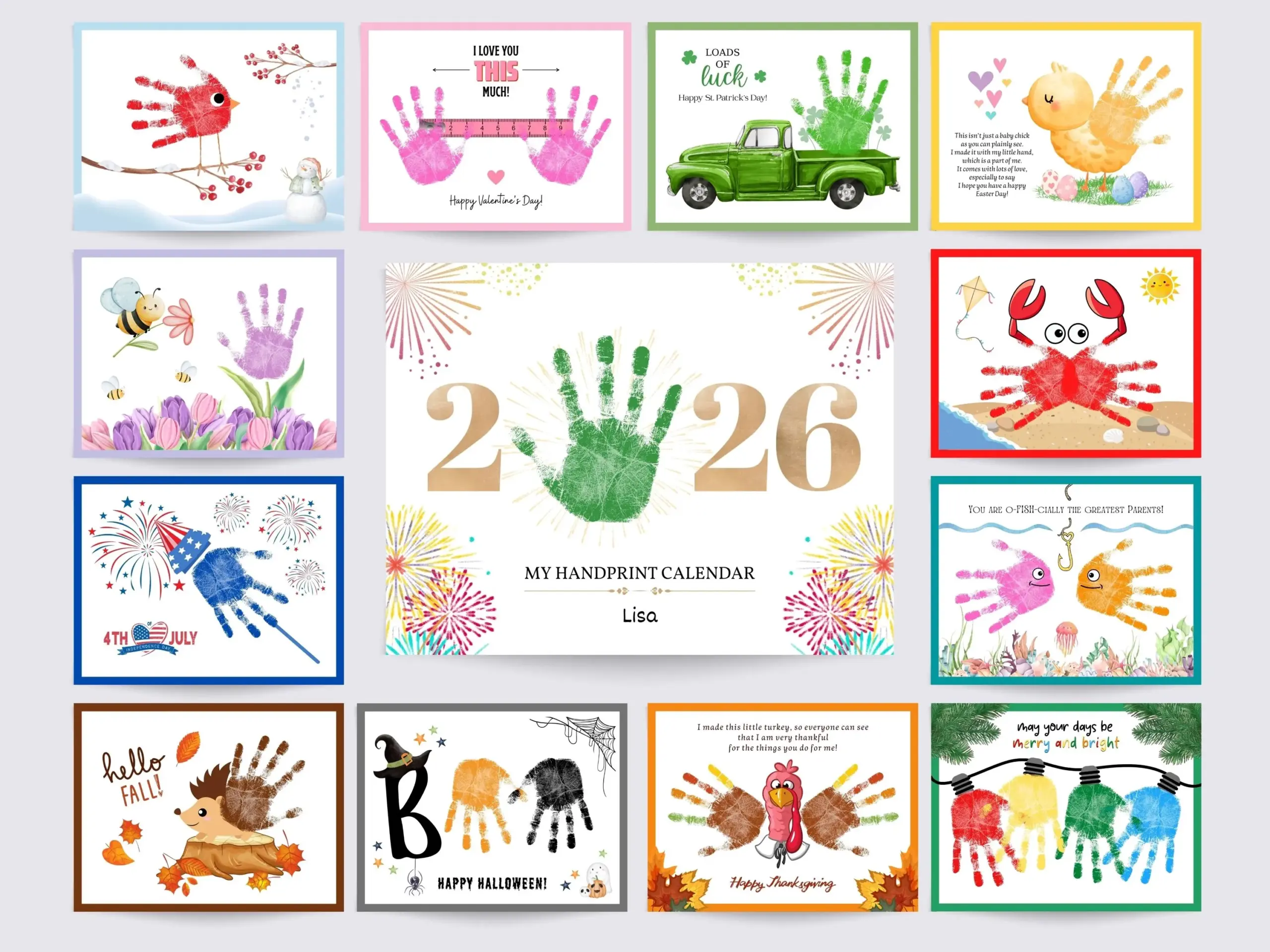 Flag Calendar Etsy
