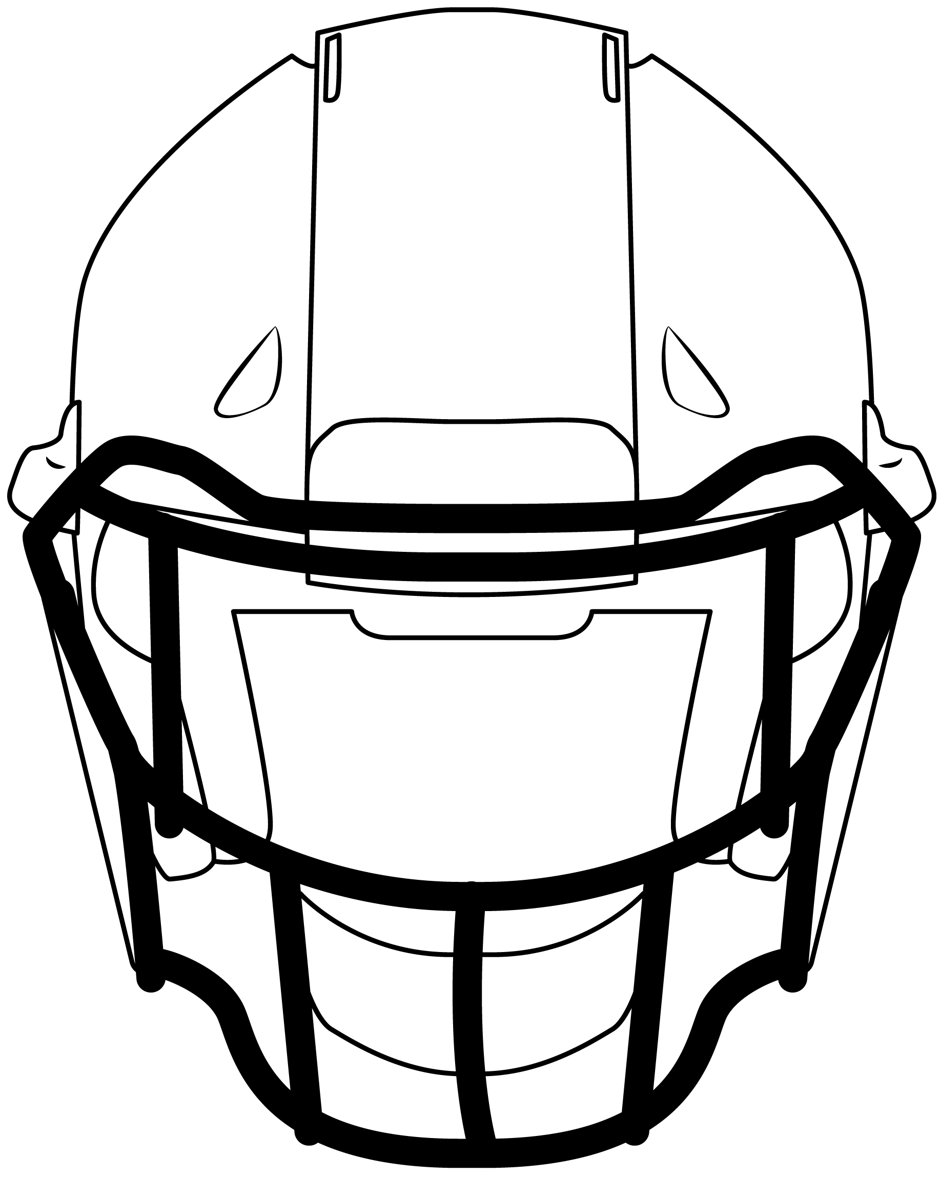 Football Helmet Printable Template Free Printable Paper raft 