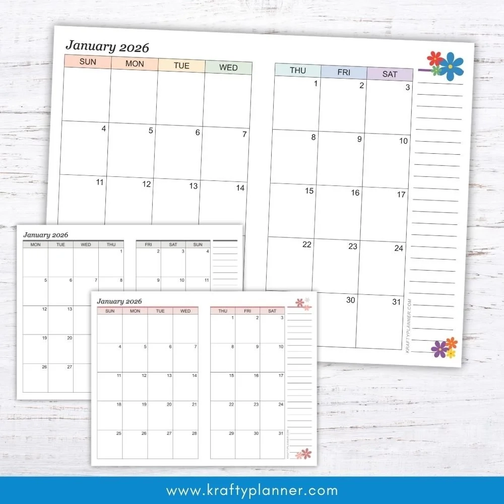 Printable Calendars Holes December 2026