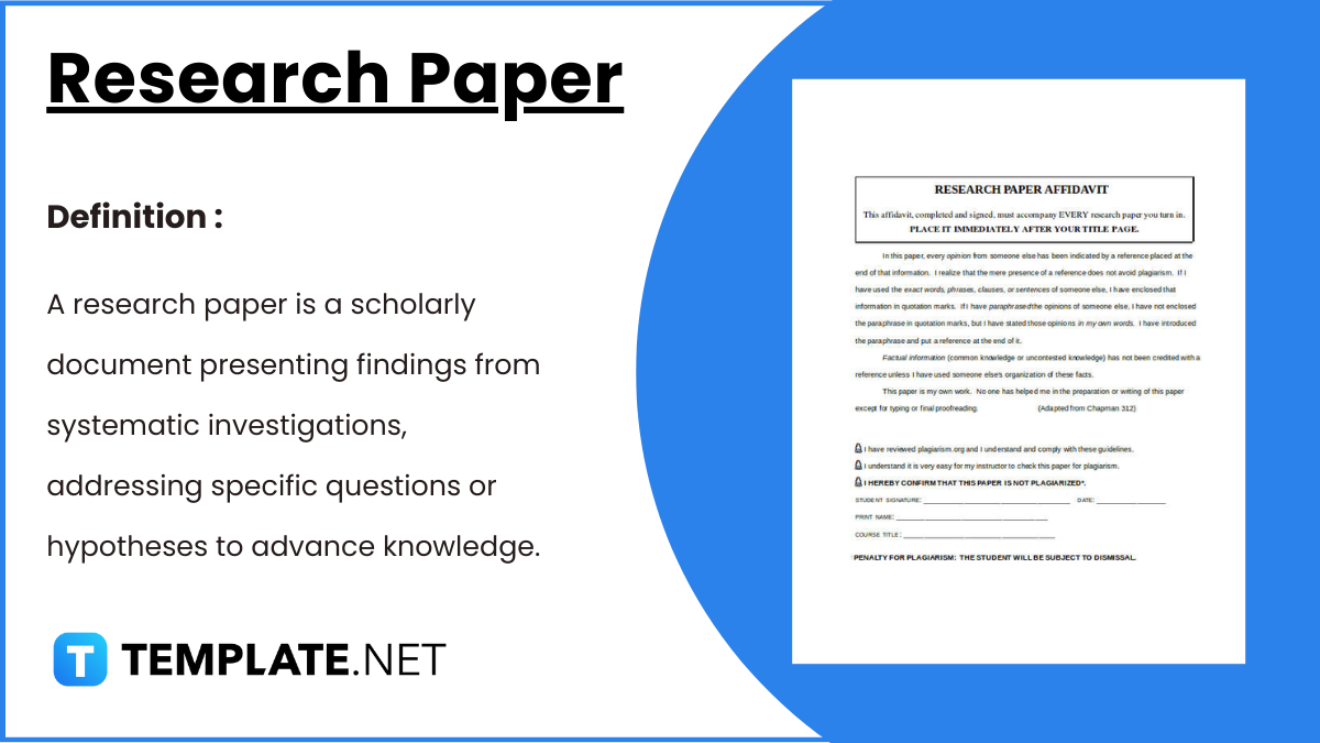Free 36 Research Paper Templates Word PDF Documents Download