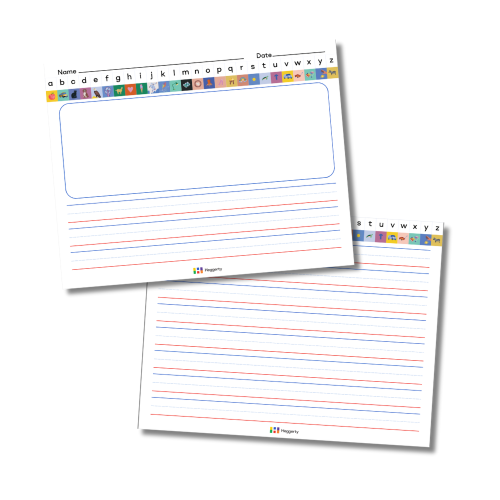 Lined Paper Printable 2nd Grade