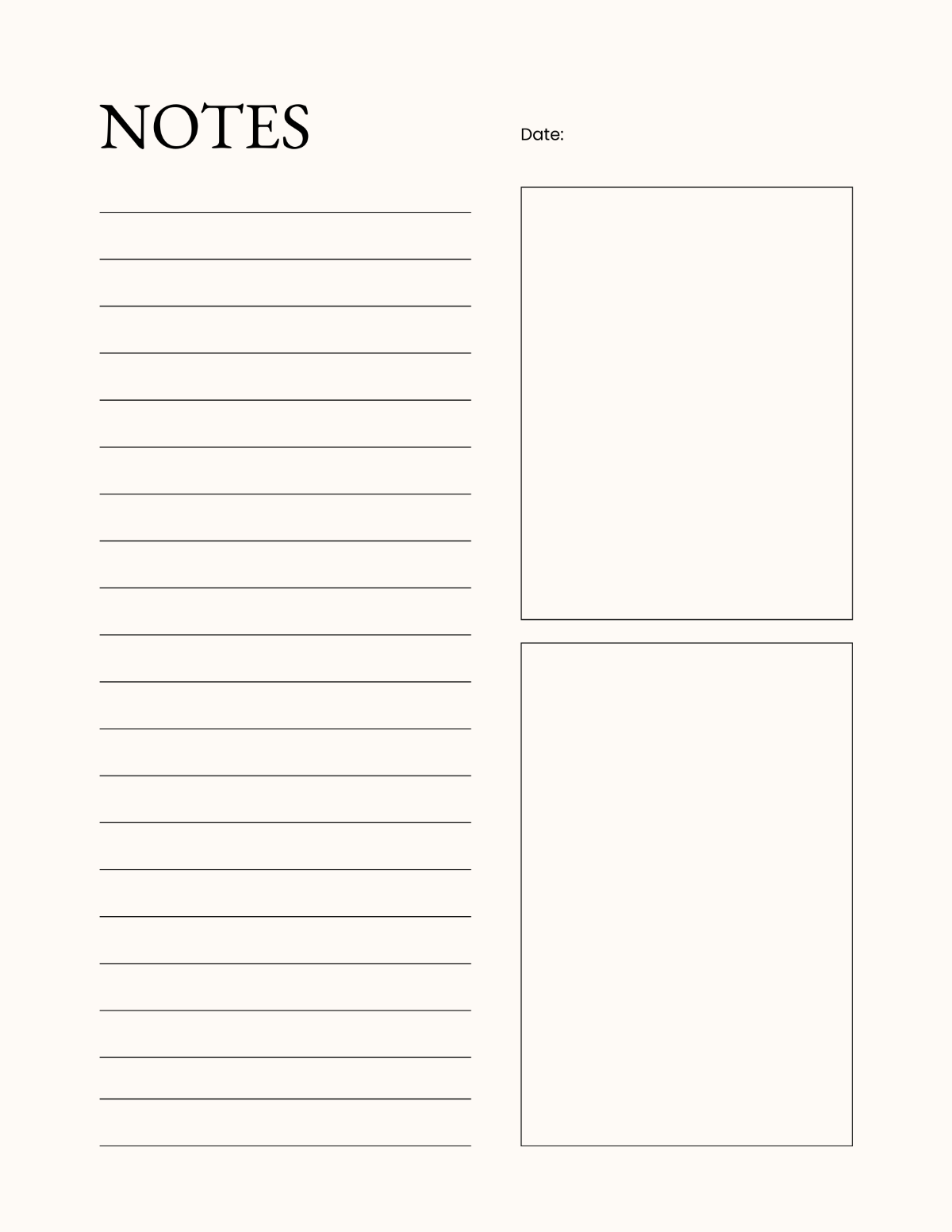 Free Aesthetic Lined Paper Template To Edit Online
