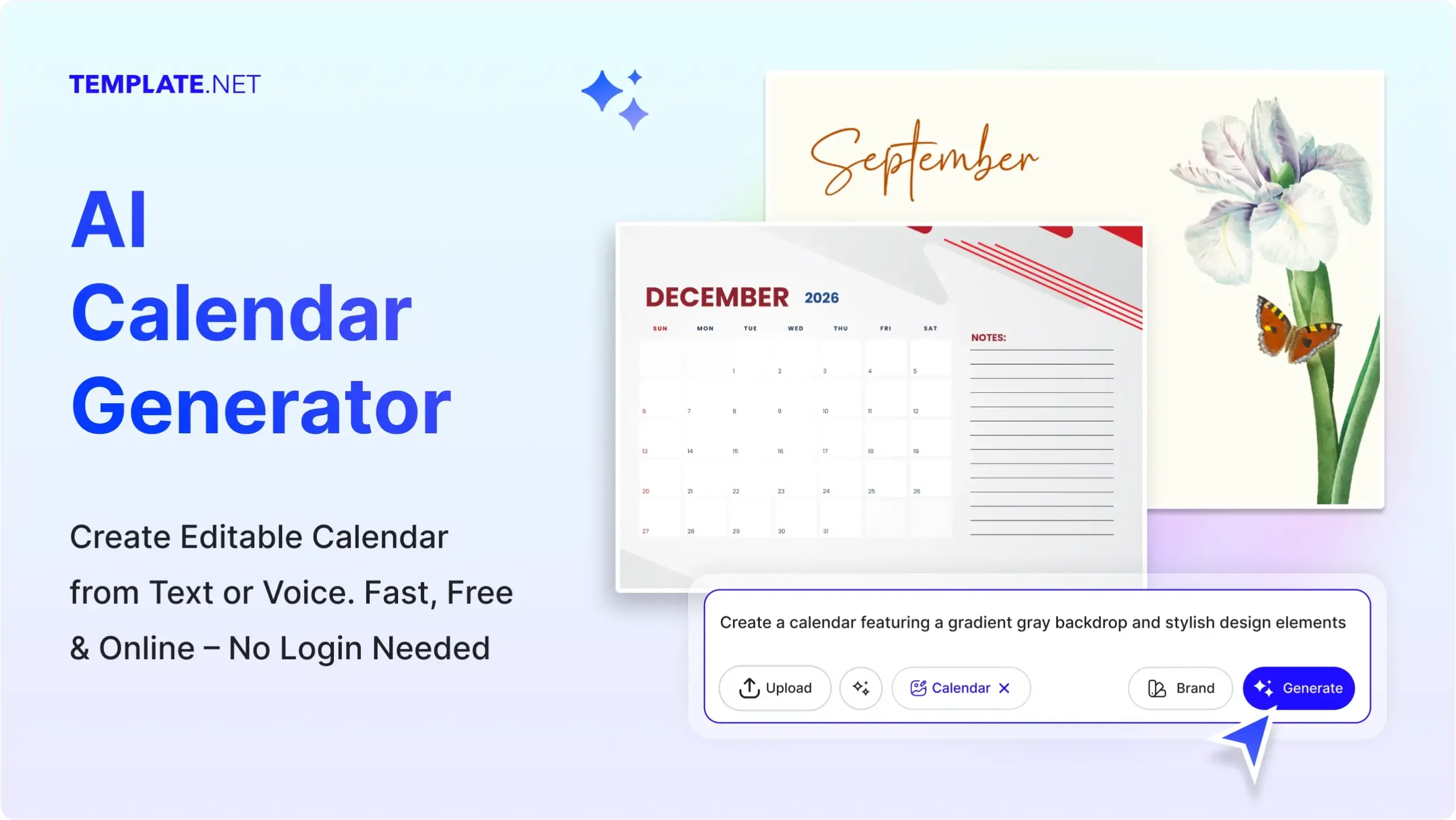 Free AI Calendar Generator Free AI Calendar Maker