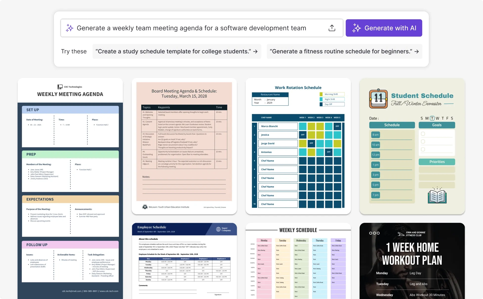 Calendar Ai Planner And Agenda