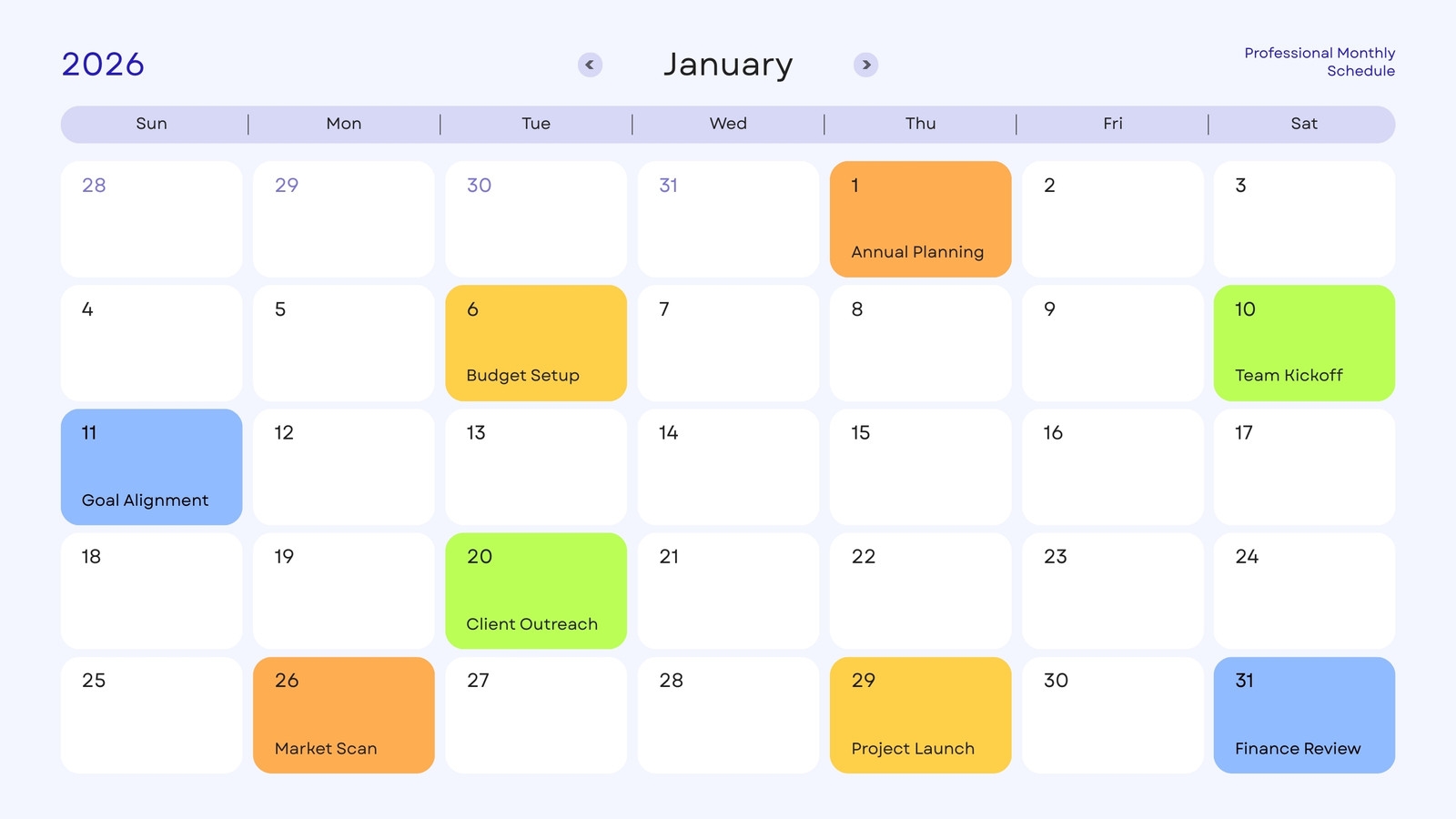 Online Planner Calendar Free