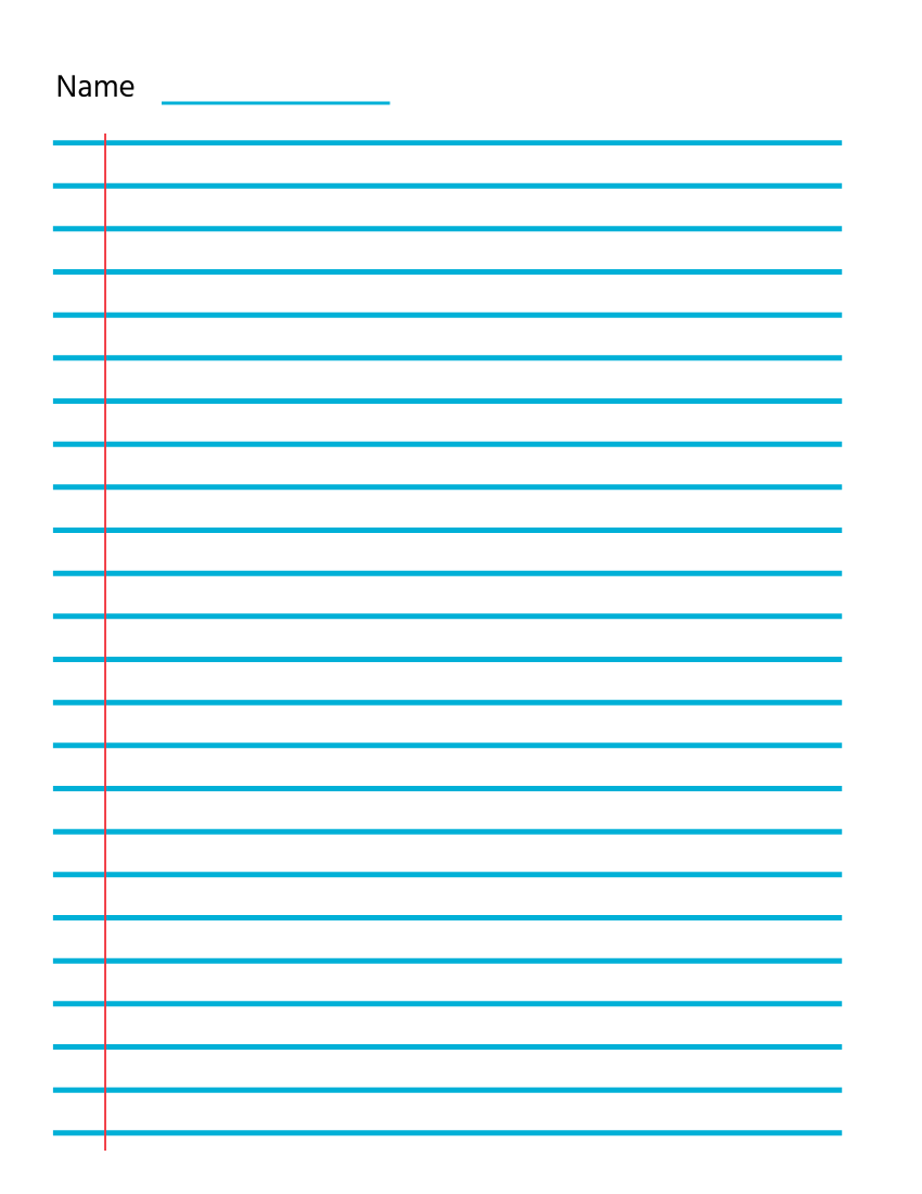 Free Printable Paper With Lines