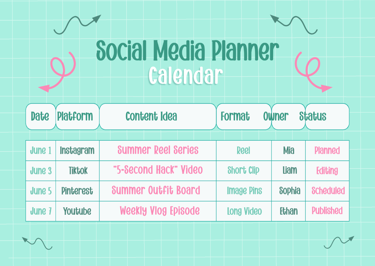 Instagram Calendar Planner Free
