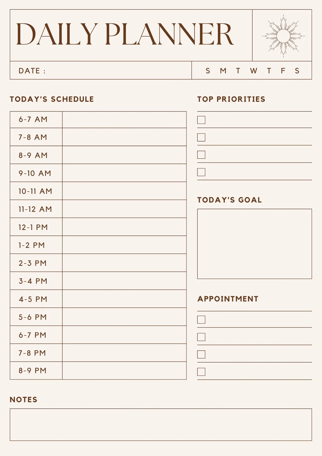 Calendar Planner And Organizer