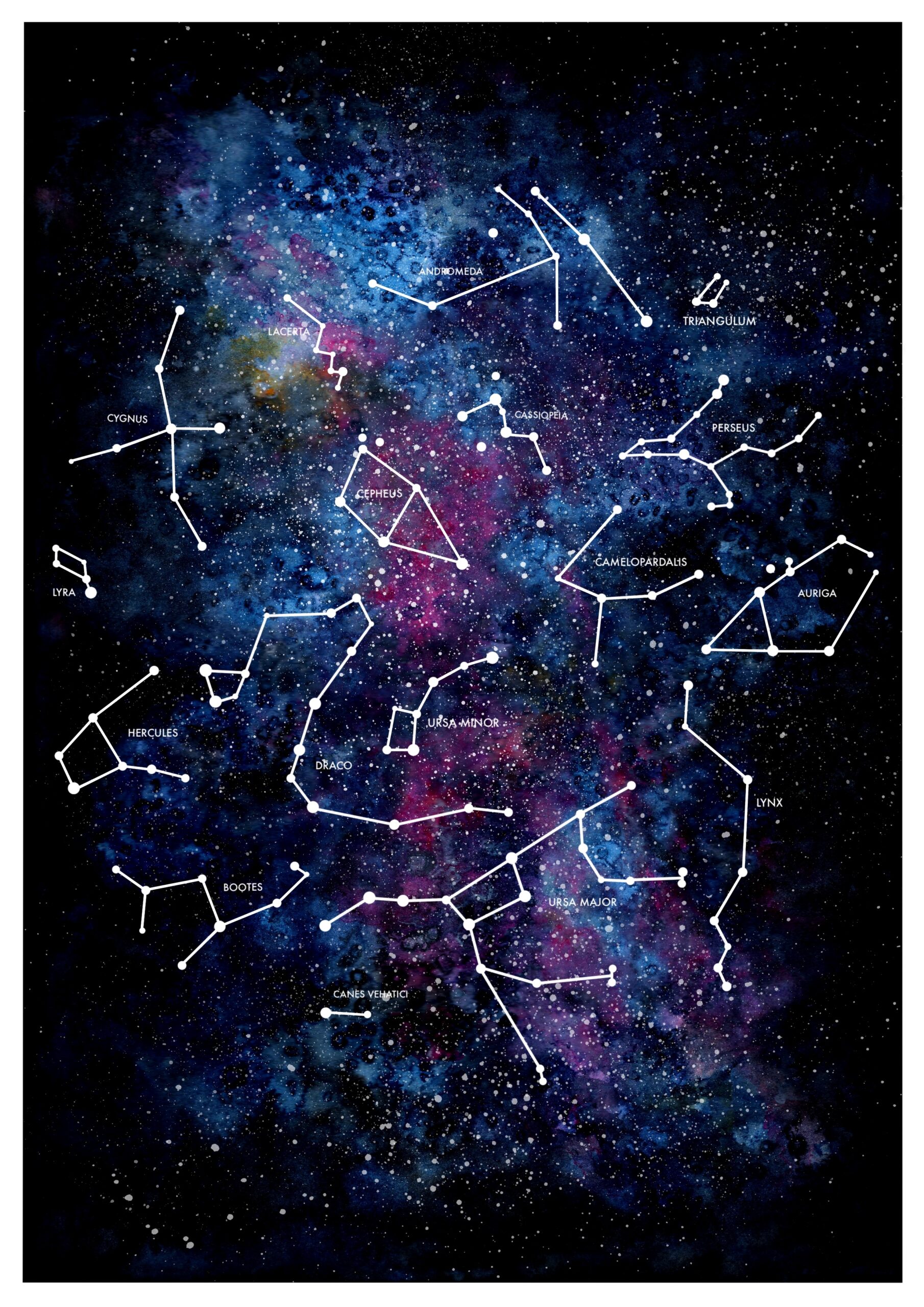 Printable Galaxy Paper