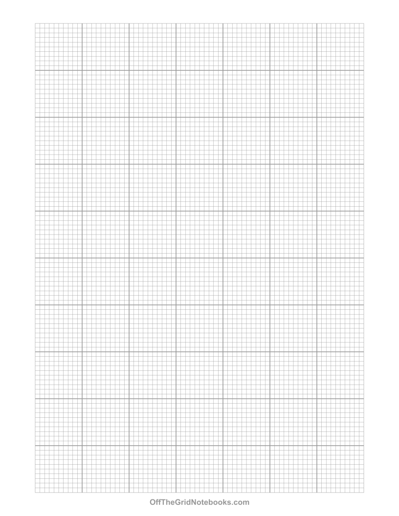 10 Square Per Inch Graph Paper