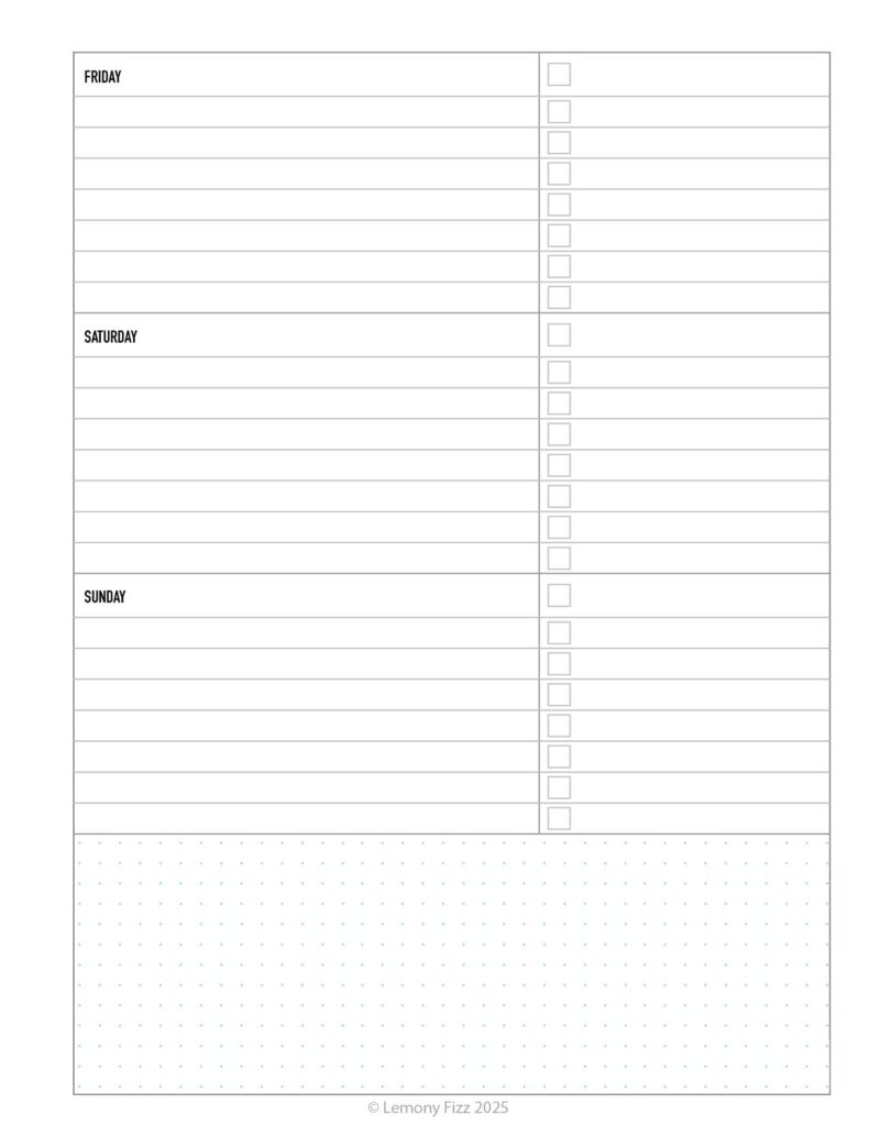 Free Happy Planner Templates To Print