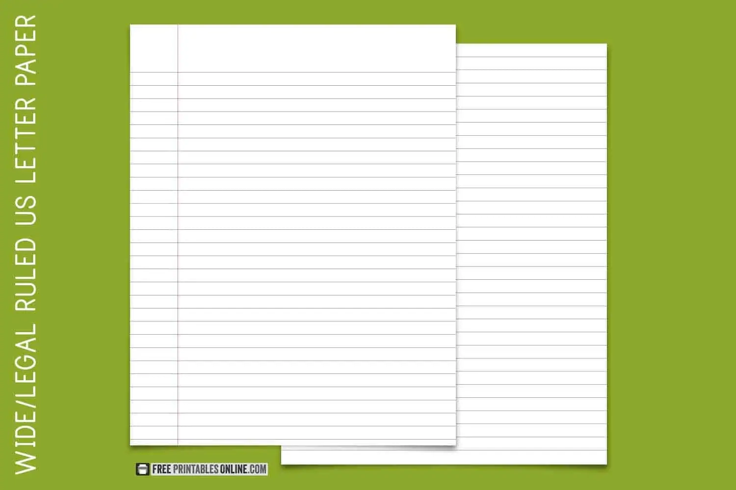 Free Lined Ruled Pages To Print lined Paper Printables Free 