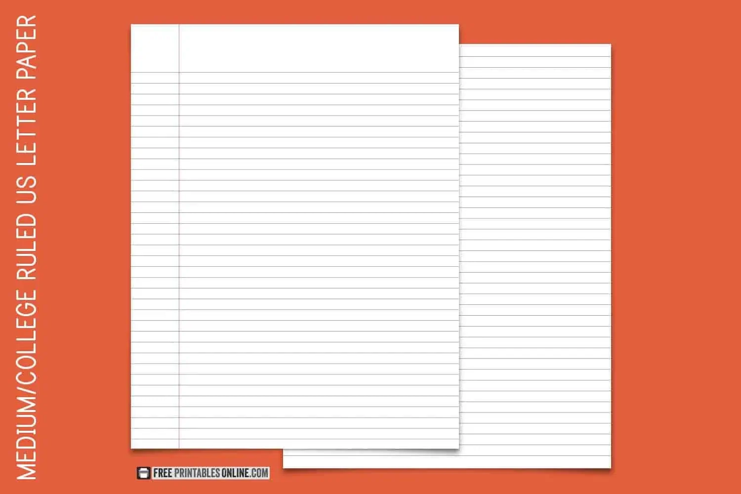 Printer Paper With Lines