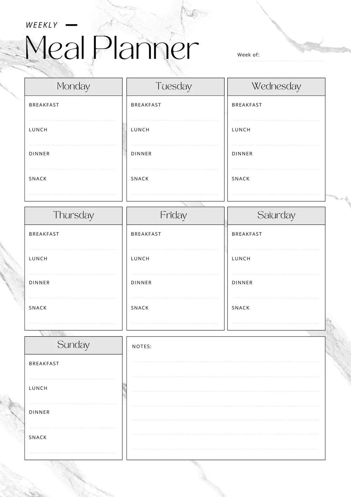 Online Monthly Calendar Planner