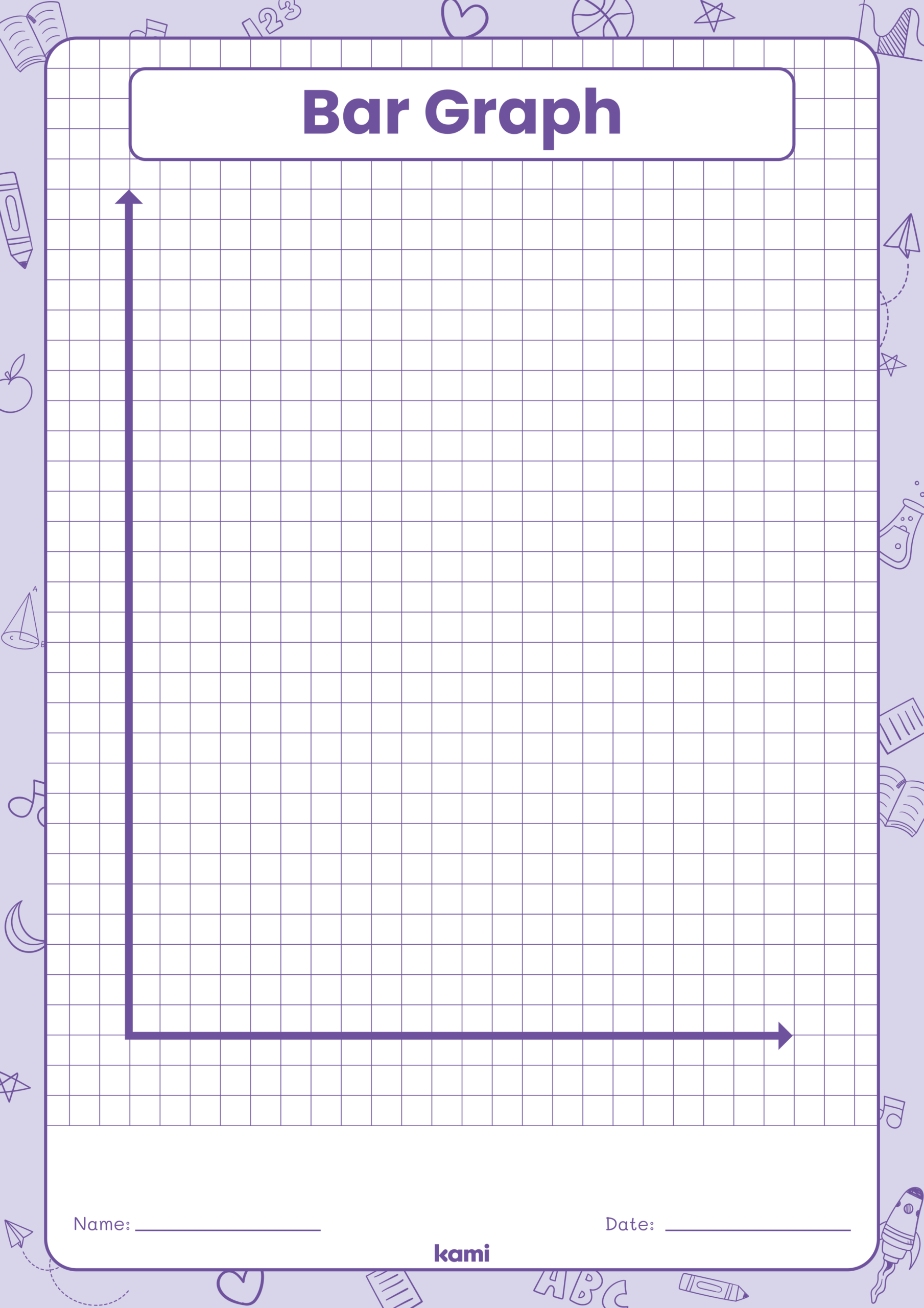 Bar Graph Grid Paper