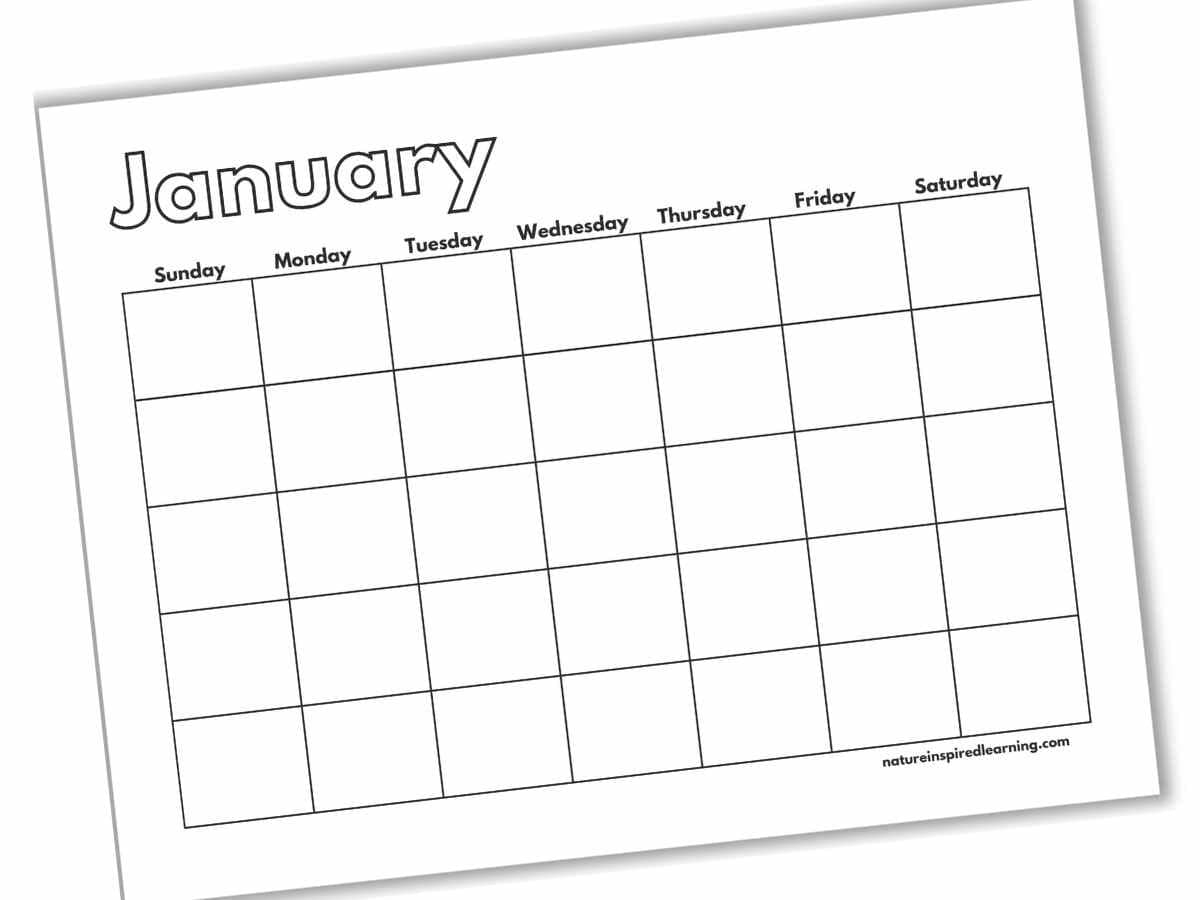 Free Printable Calendar Monthly Blank