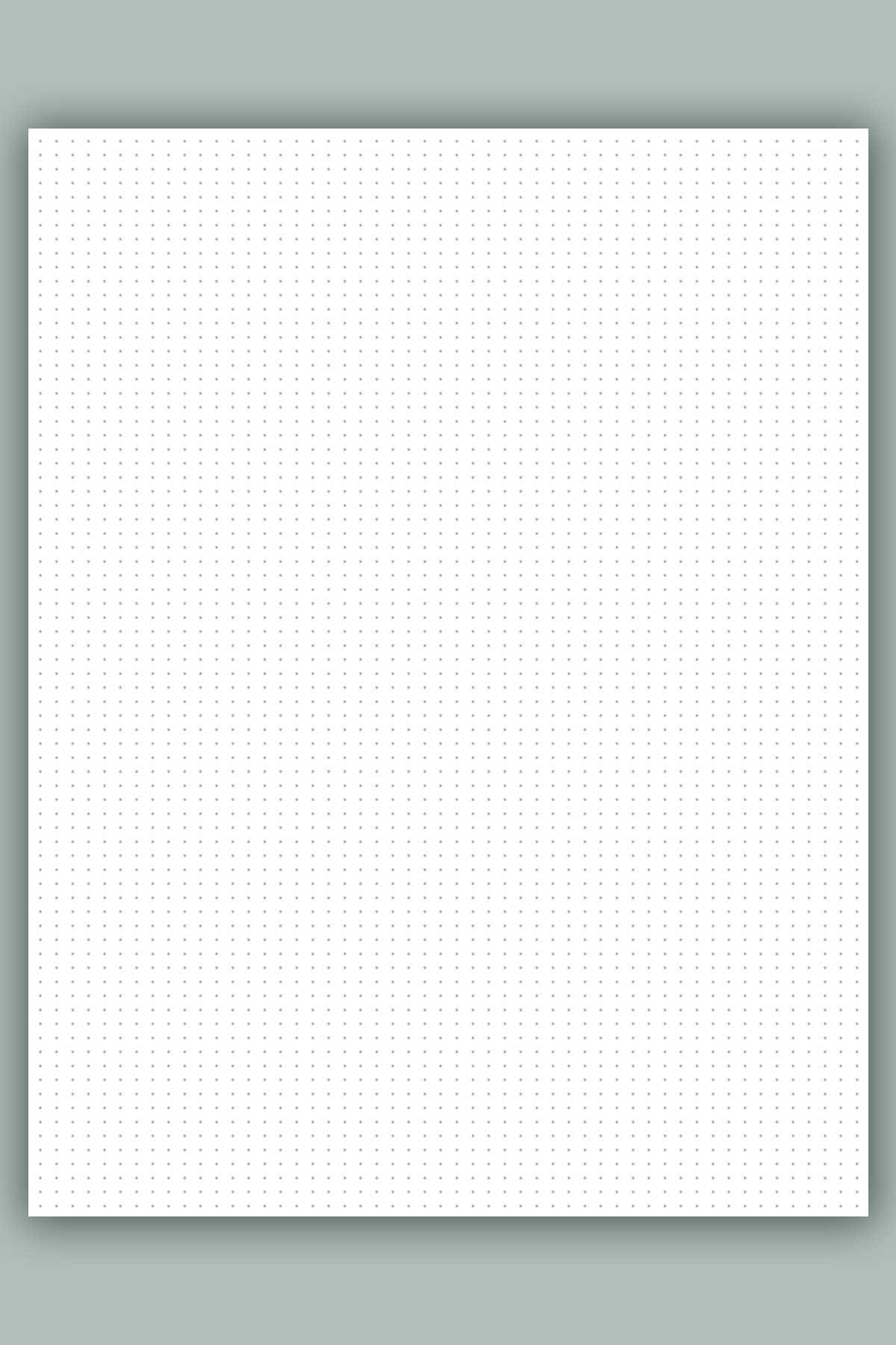 Free Printable Dotted Paper