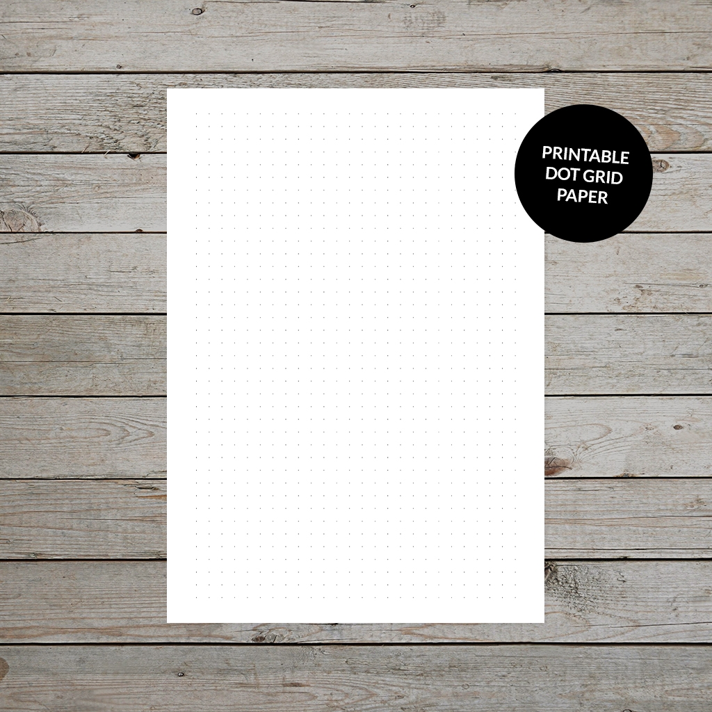 Printable Blank Bullet Paper