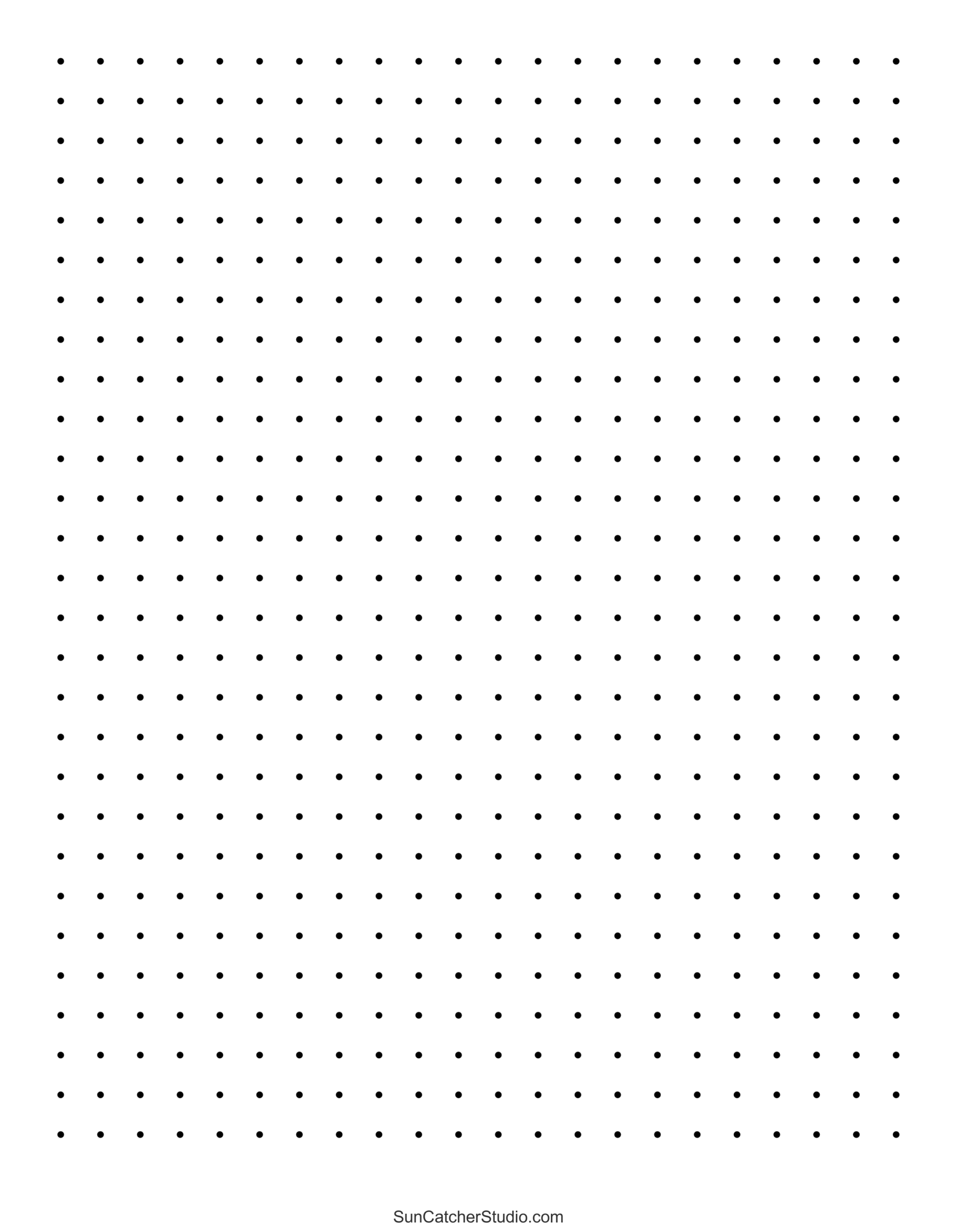 Free Printable Dot Paper Dotted Grid Sheets PDF amp PNG Free 