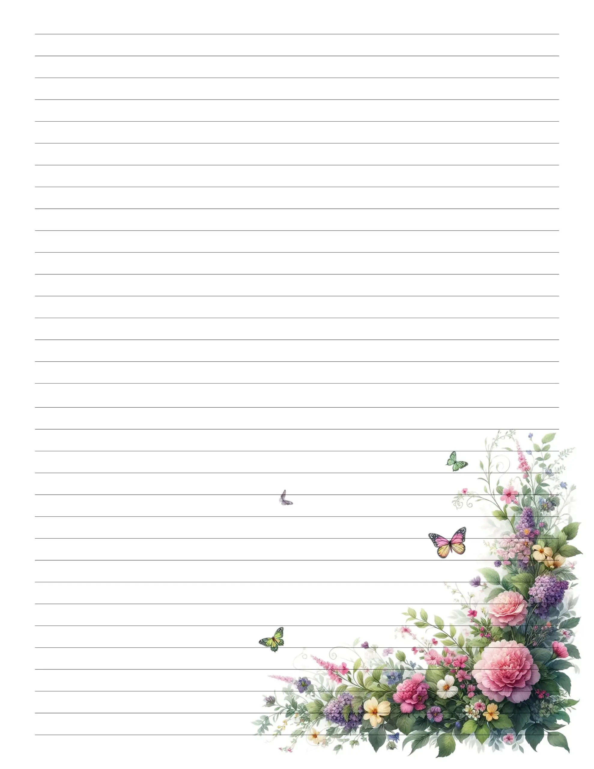 Stationary Printable Paper