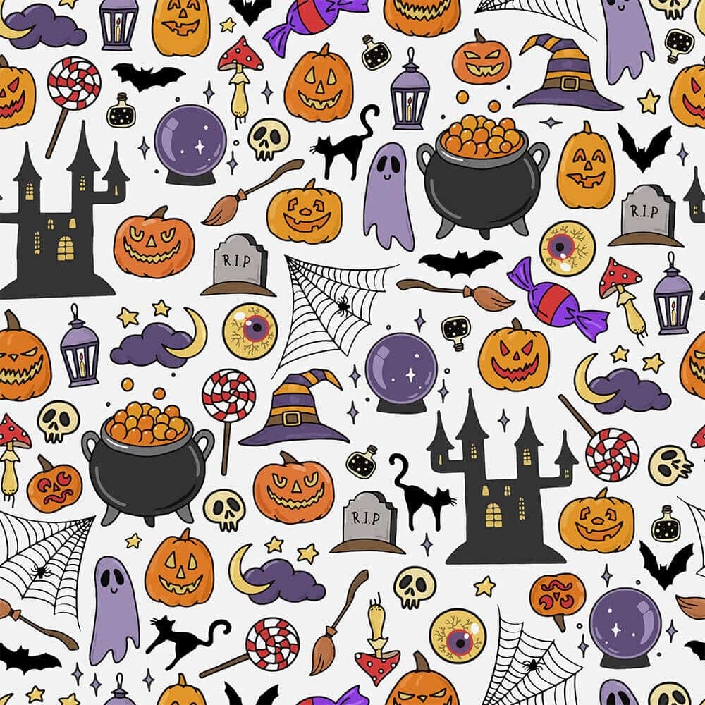 Free Printable Halloween Scrapbook Papers Tulamama