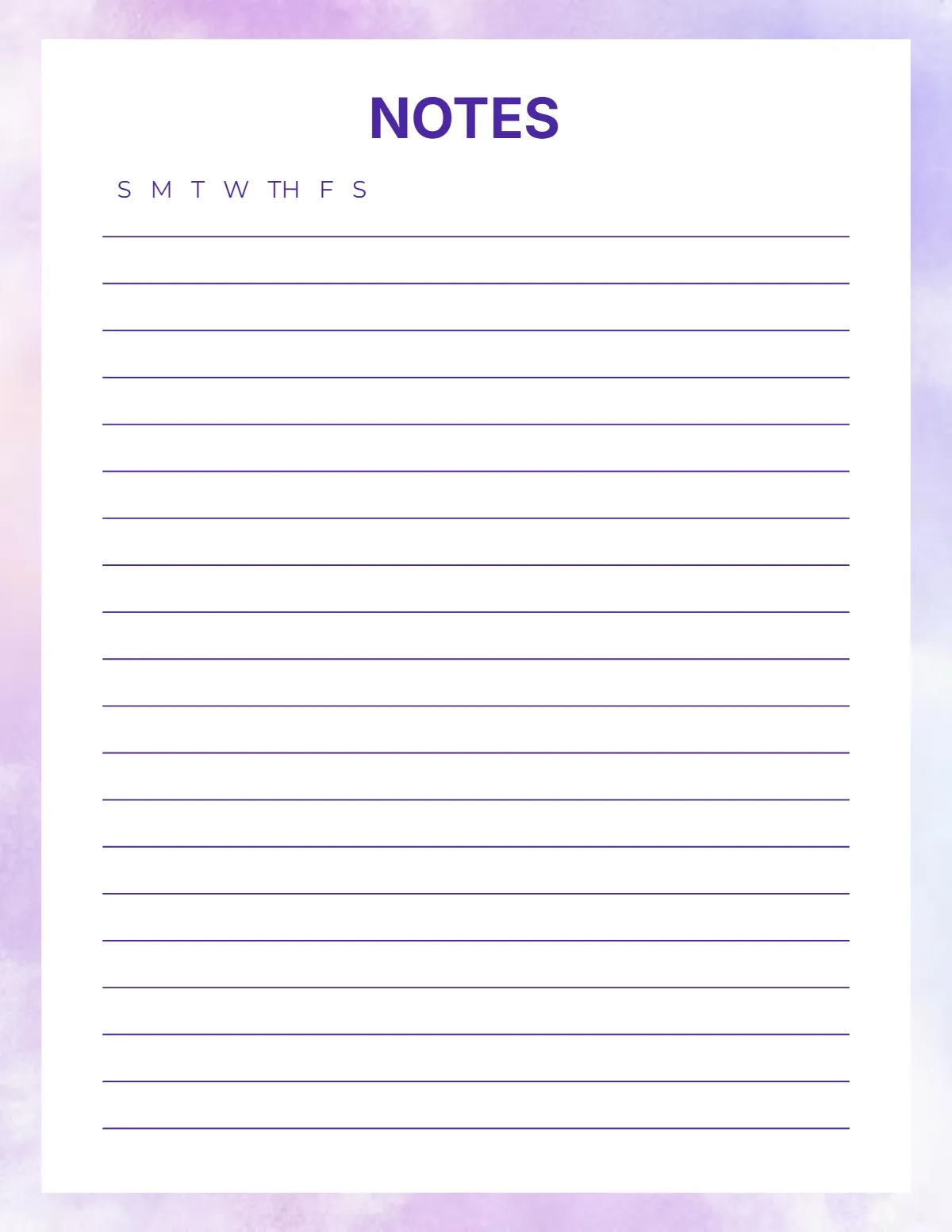Free Printable Lined Paper Templates To Customize Online