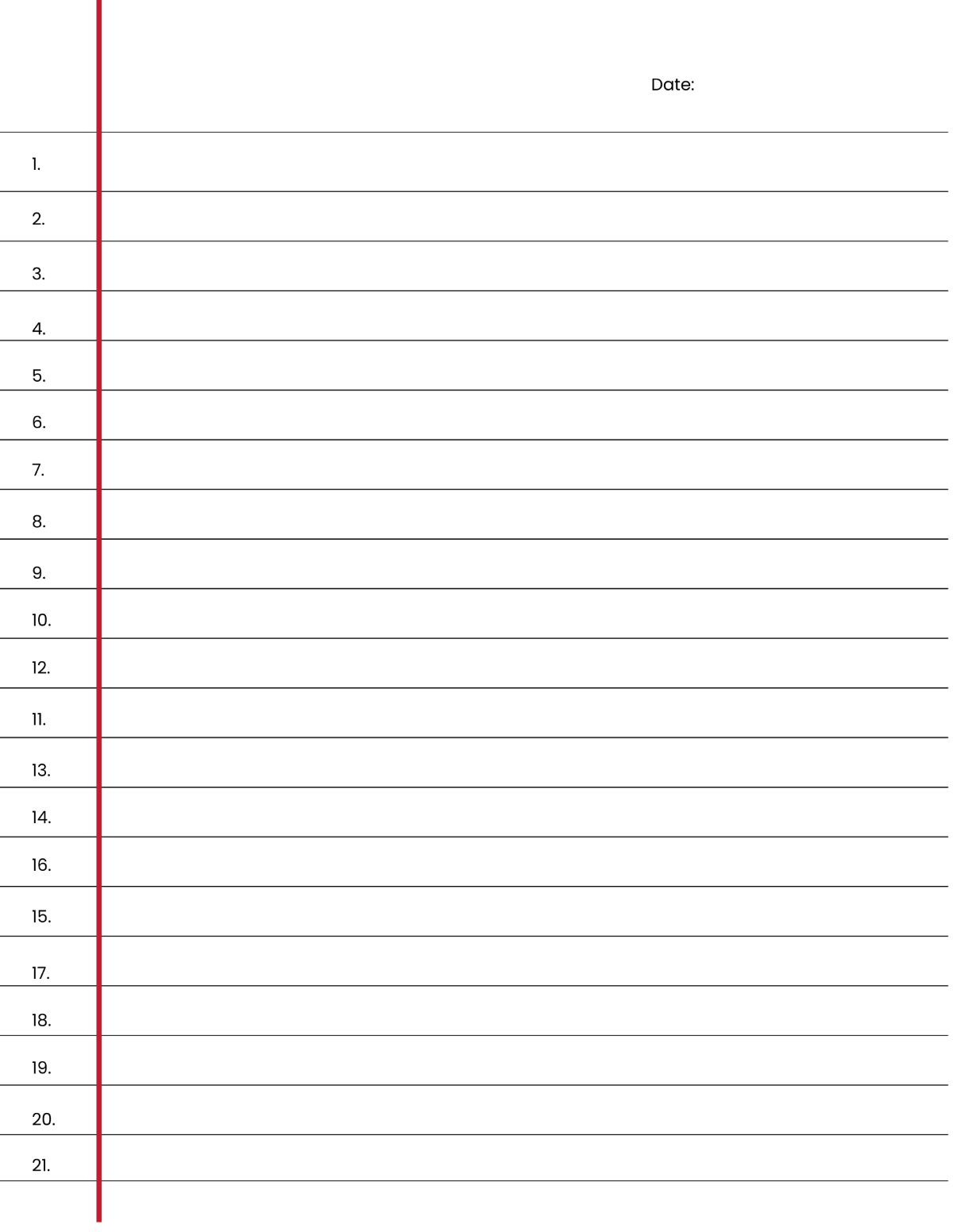 Free Printable Lined Paper Templates To Customize Online