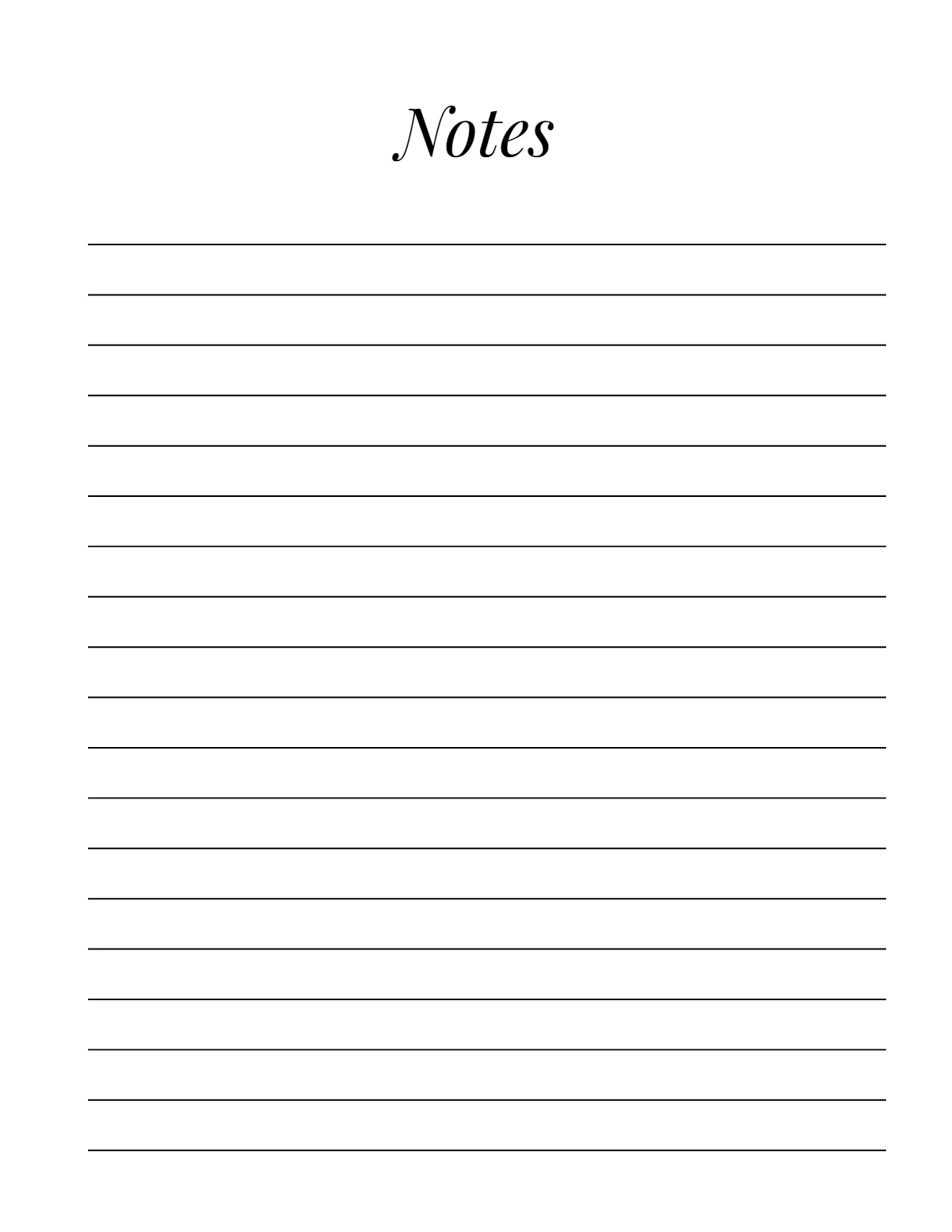 Free Printable Lined Paper Templates To Customize Online