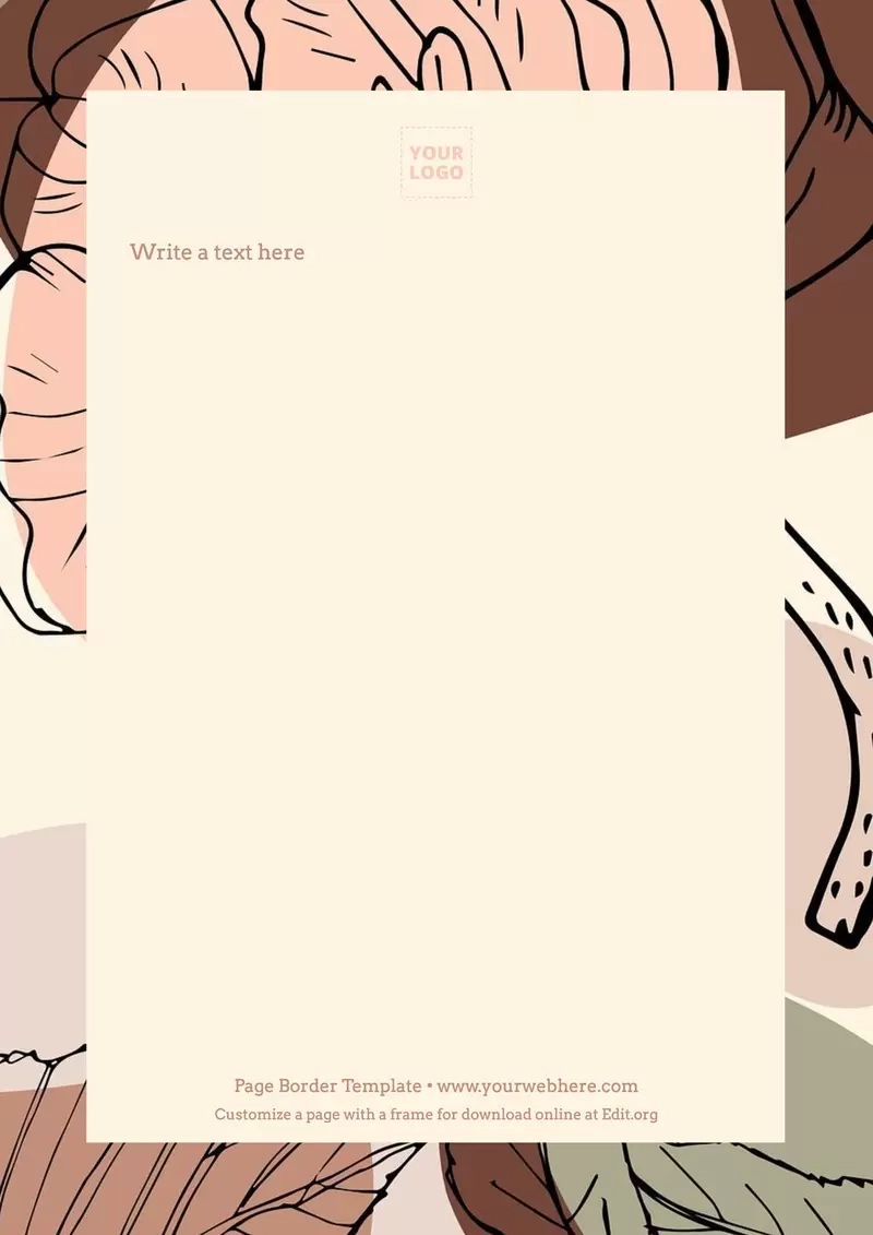 Paper Borders Printable