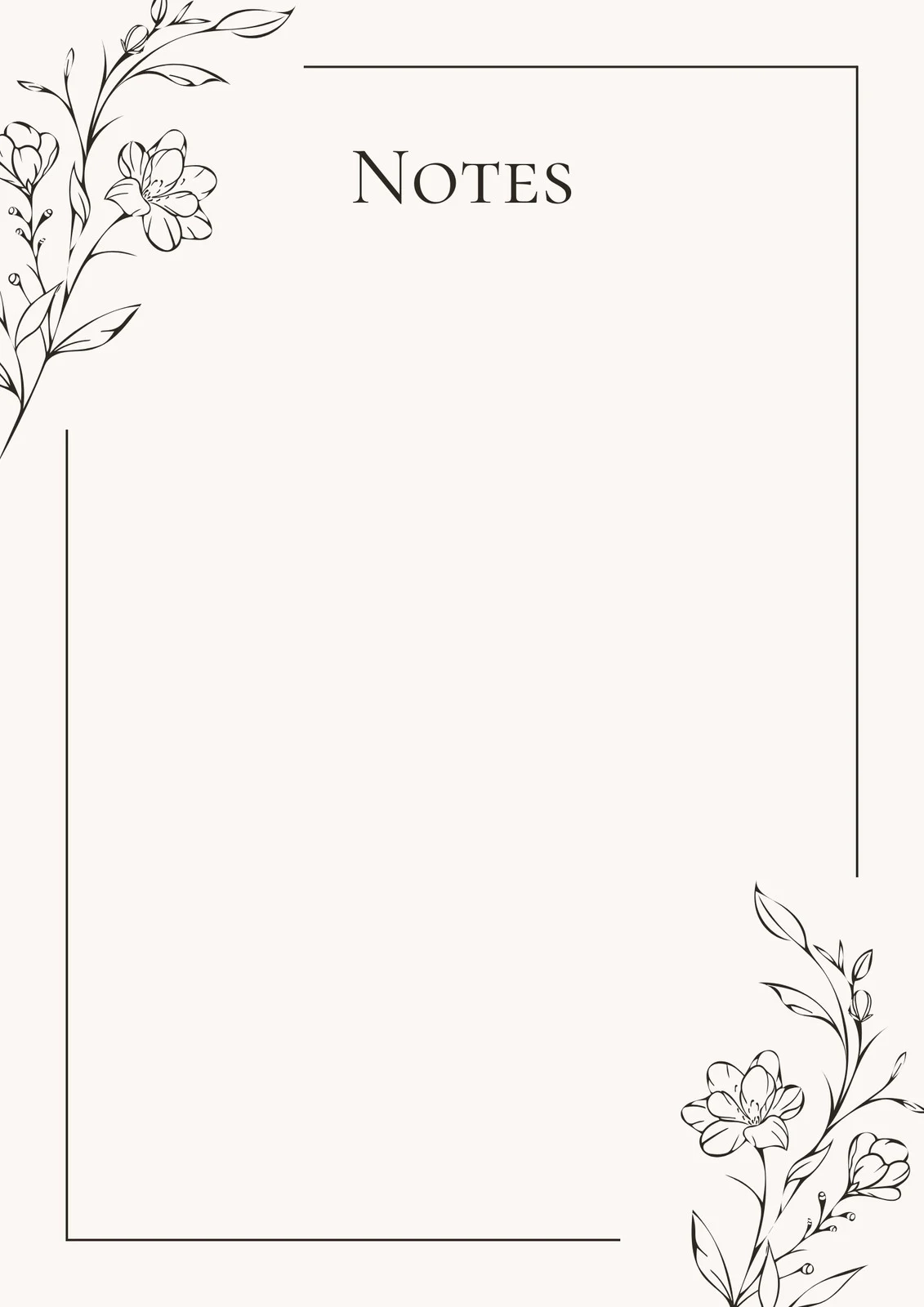 Free Printable Page Border Templates You Can Customize Canva