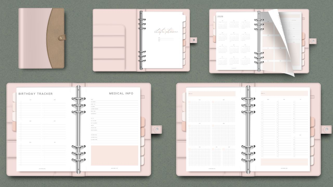 Free Printable Planner 2026 Pdf AnjaHome