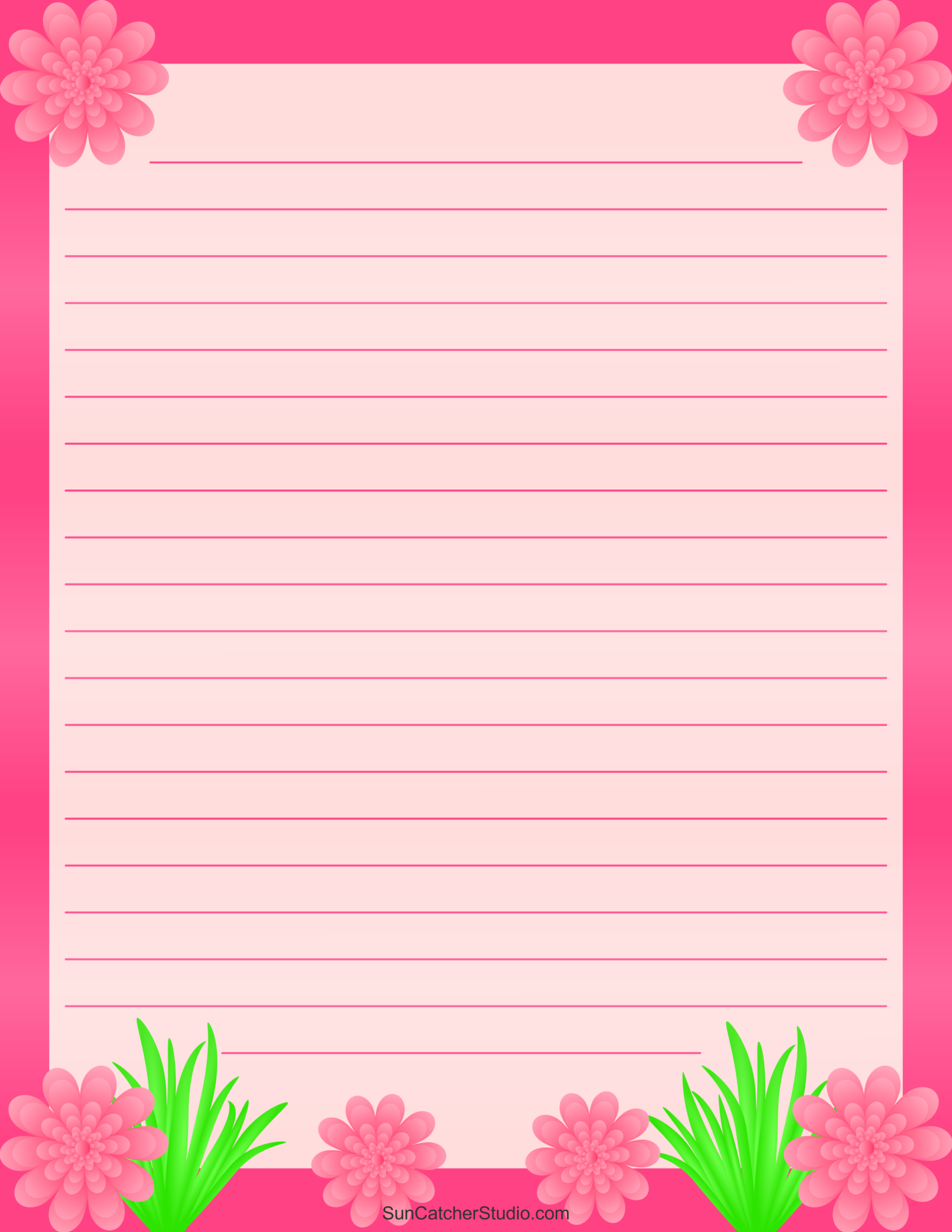 Designed Paper Templates Free Printable