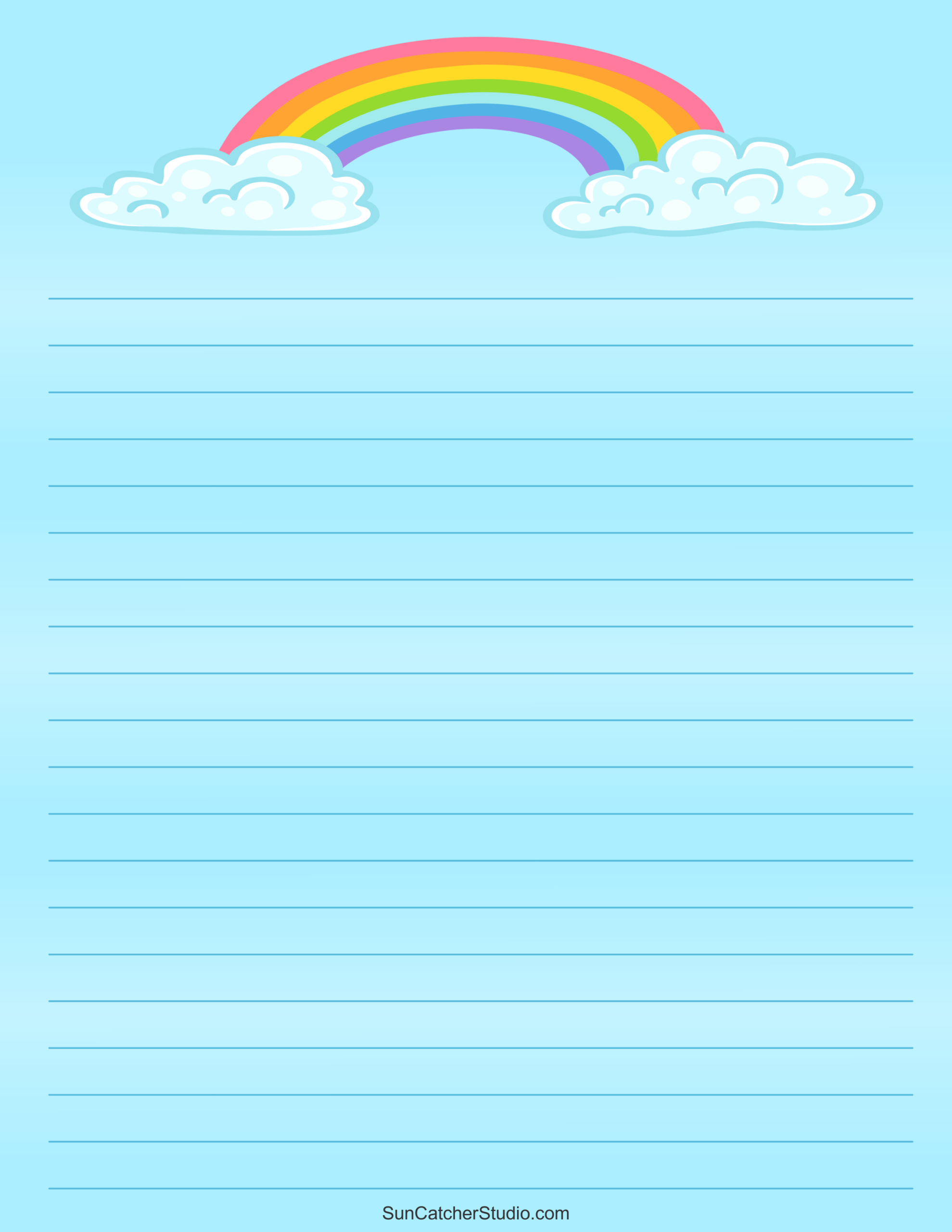 Free Printable Stationery And Lined Letter Writing Paper Free 