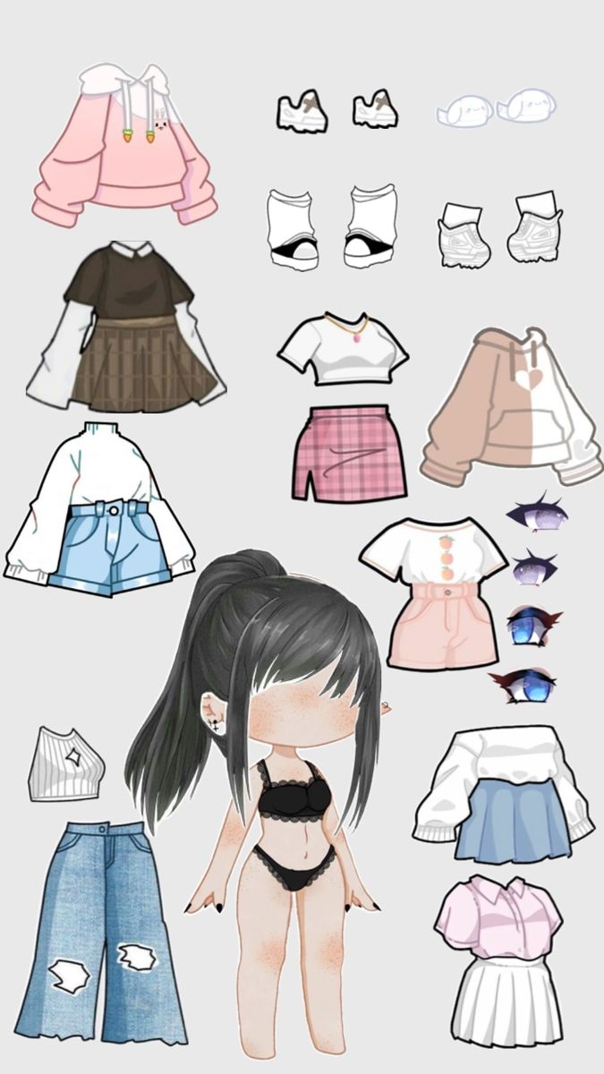 Gacha Life Ka t Oyuncak Bebek K zlar Moda Bebekleri