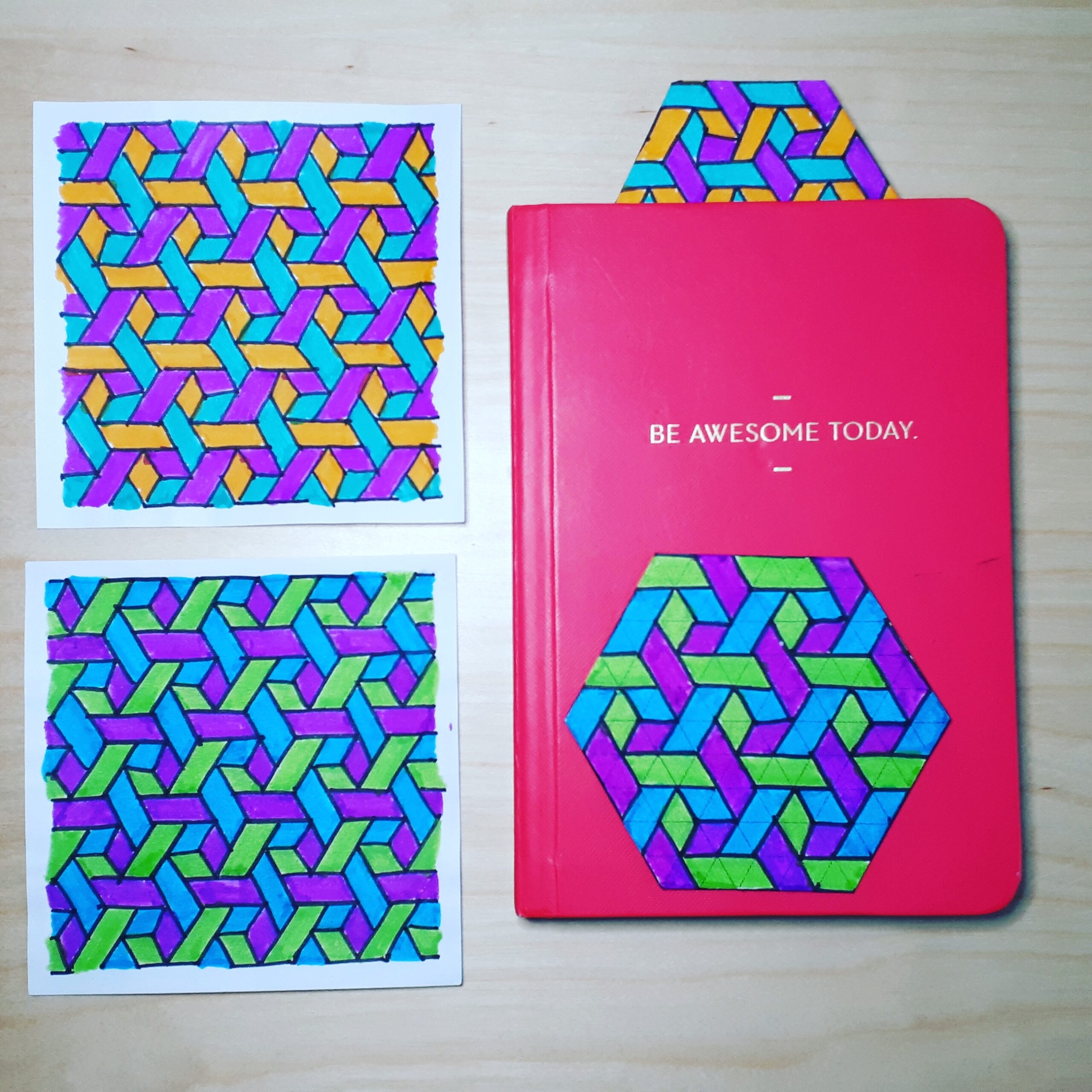 Geomegic Patterns For Triangle Grid Page
