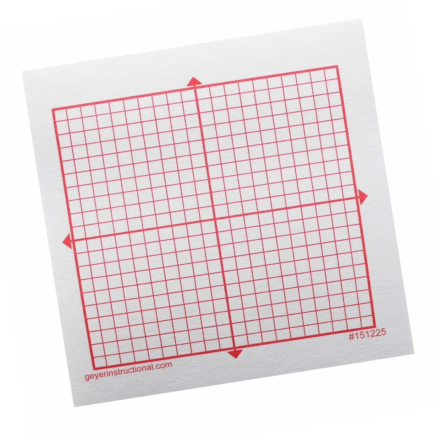 Geyer Instructional Graphing 3M Post it Notes XY Axis 20 X 20 