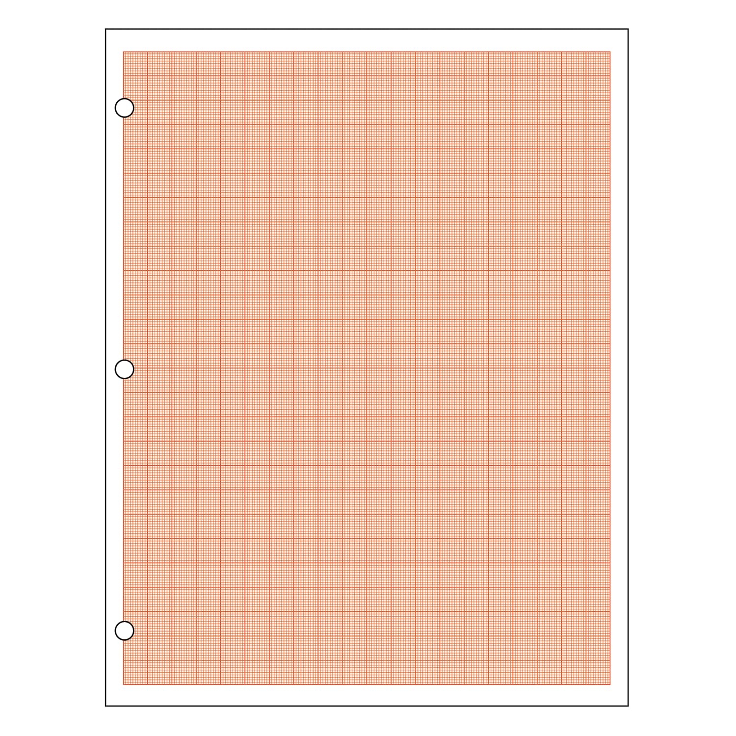 Geyer Instructional Products Metric Graph Paper Full Sheet Grid 