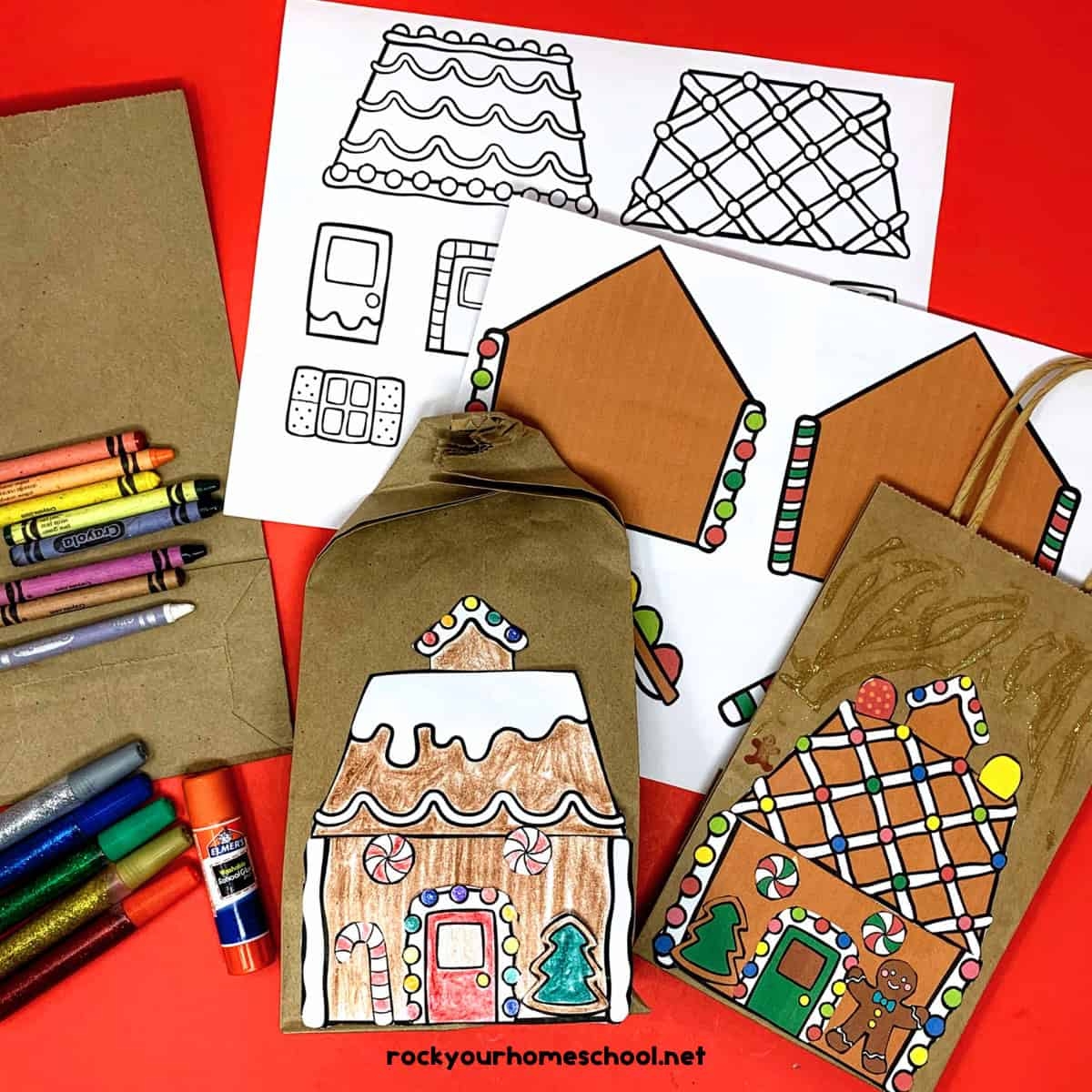 Gingerbread House Printables How To Use For Holiday Fun Free 